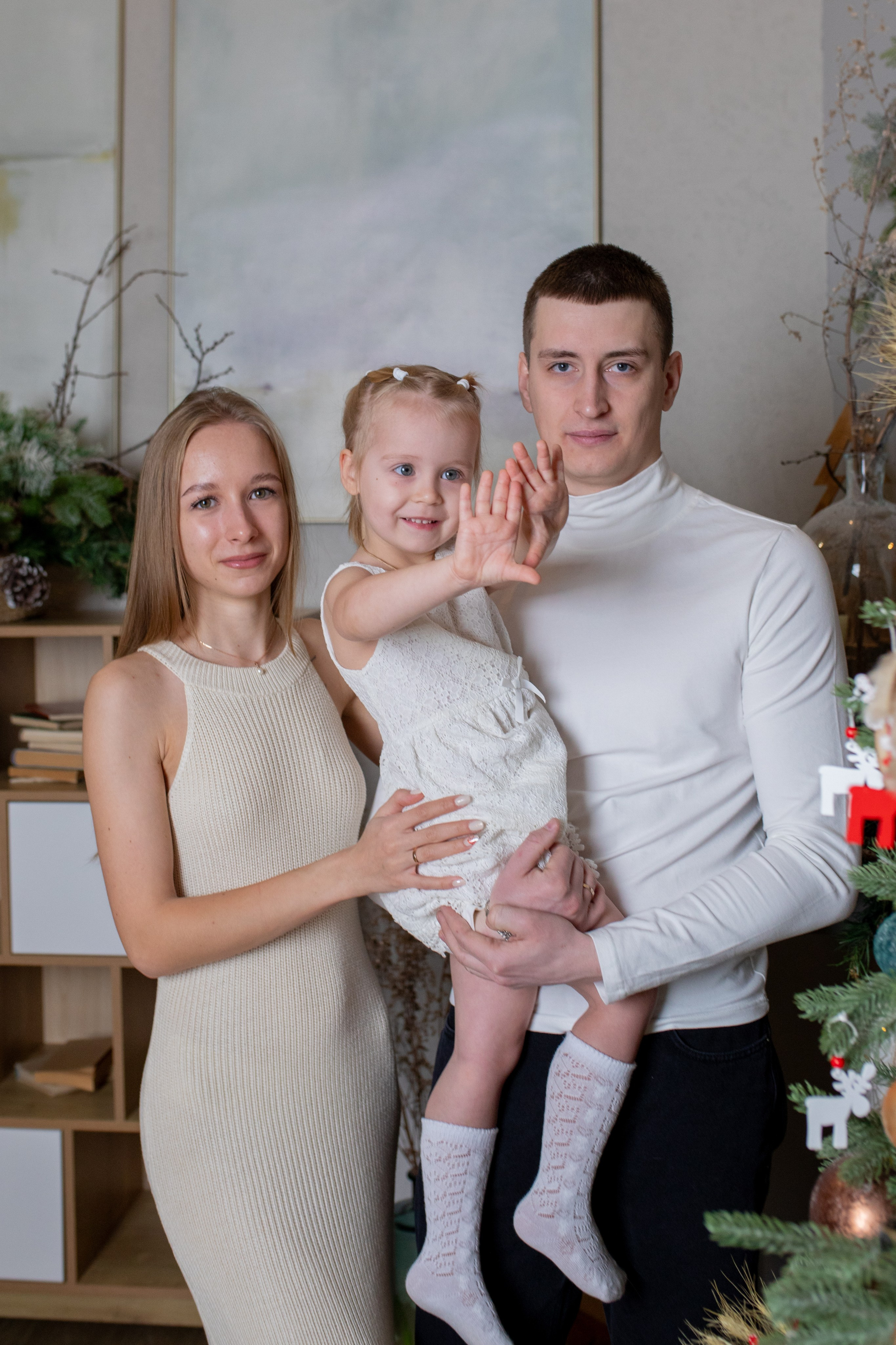 Семейная новогодняя история) Уют в каждом кадре. Фотограф в Новосибирске Ася Зверева