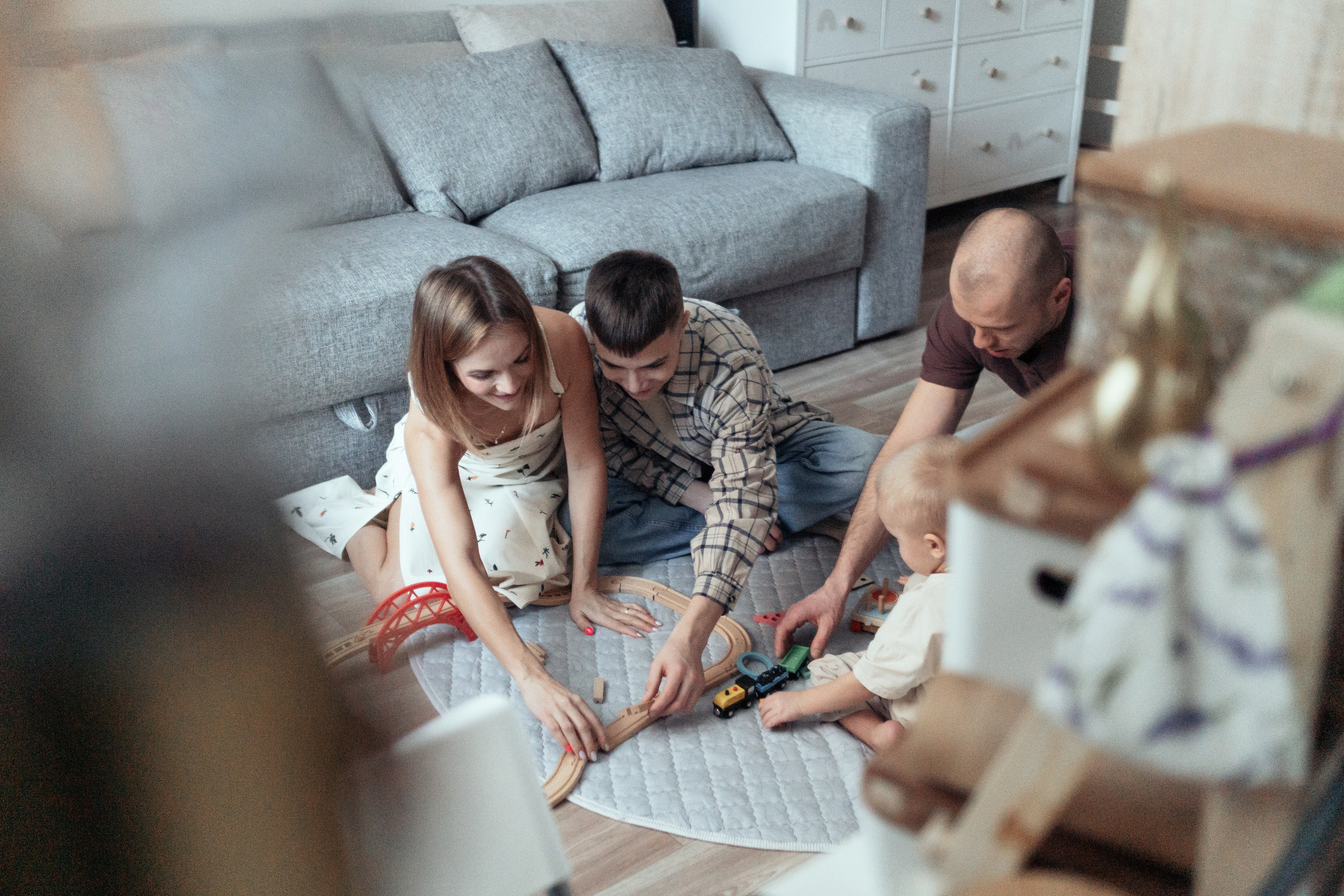 Катя, Антон, Вадим и Миша. Семейный и детский фотограф в Санкт-Петербурге Наталья Григорьева