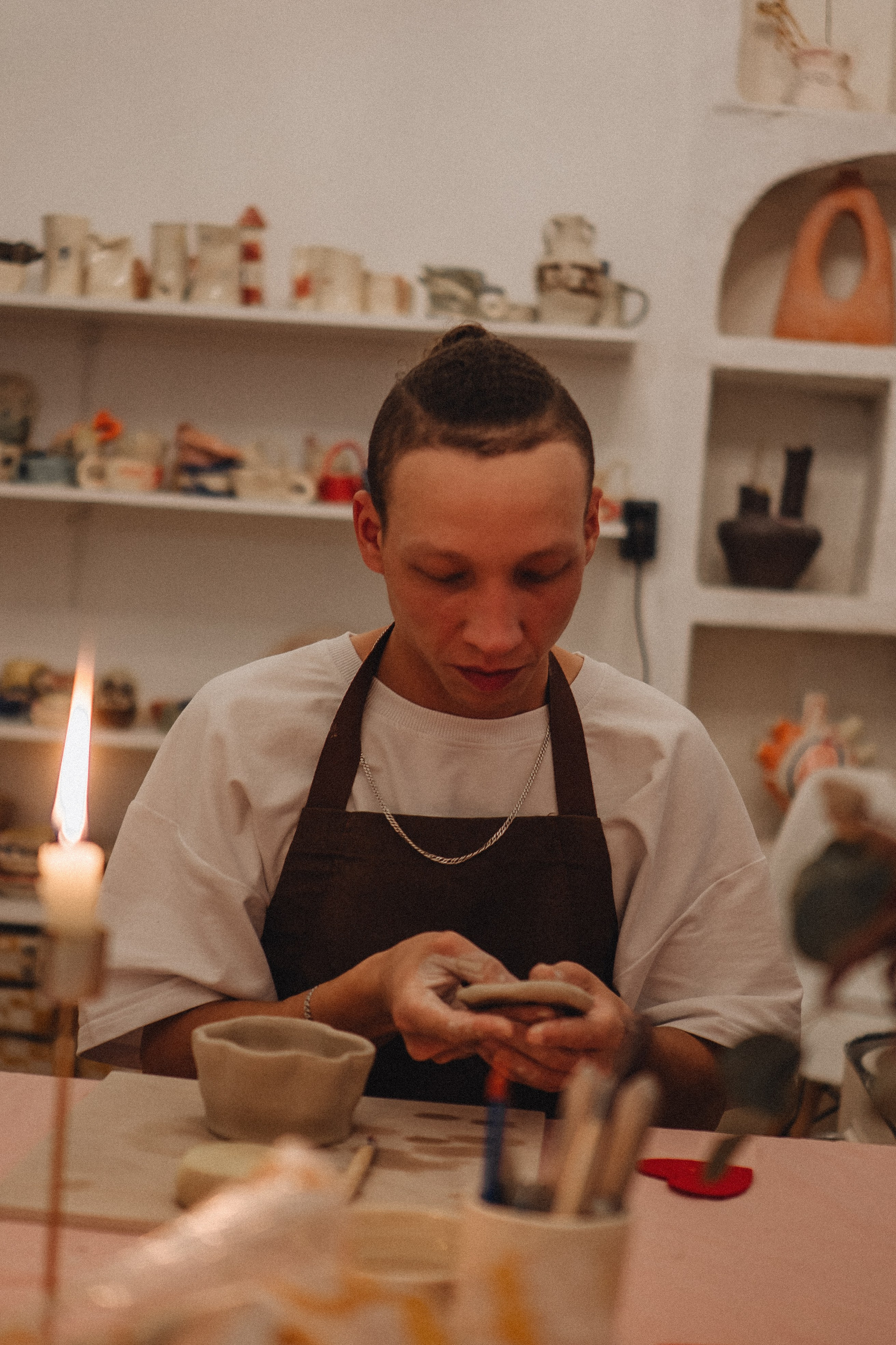 СВИДАНИЕ В ГОНЧАРНОЙ МАСТЕРСКОЙ. Профессиональный фотограф, Санкт-Петербург — Виктория Богомолова