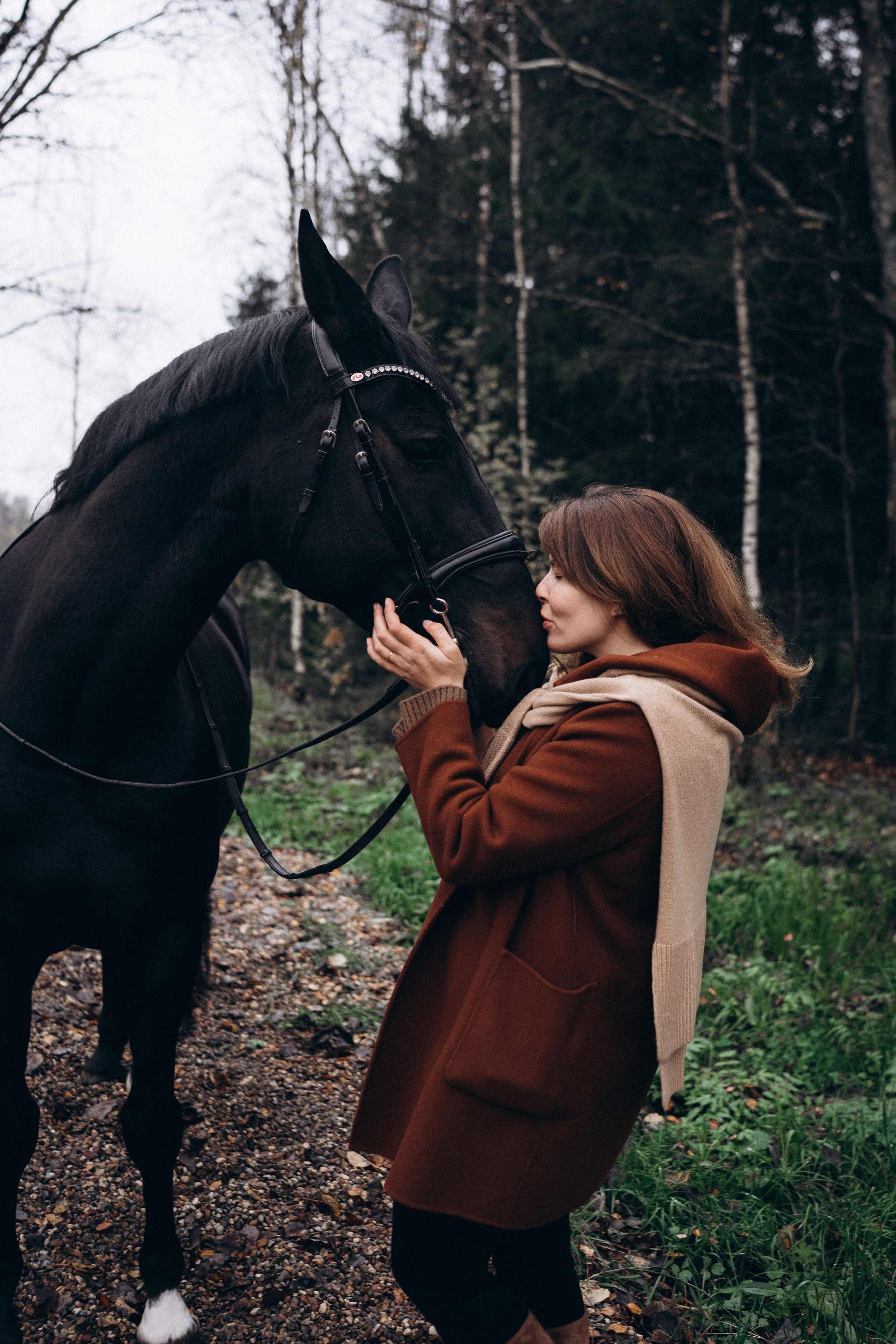 Фотосессия с лошадьми. Фотограф Новорожденных в Москве. Семейные истории в стиле LIFE
