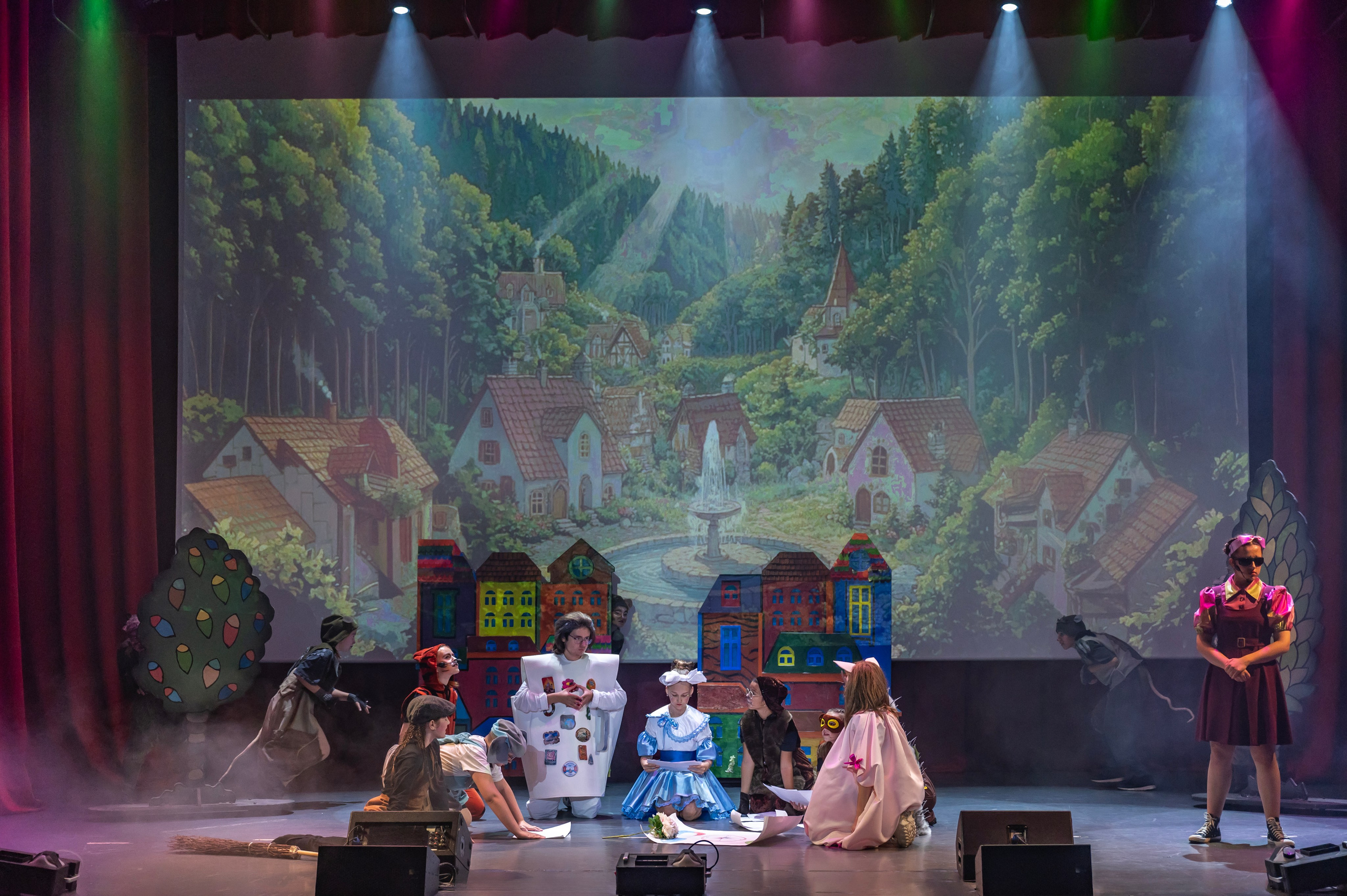 Отчетный спектакль Детской театральной лаборатории в лагере Литвиново. Фотограф Анна Мельникова | Москва