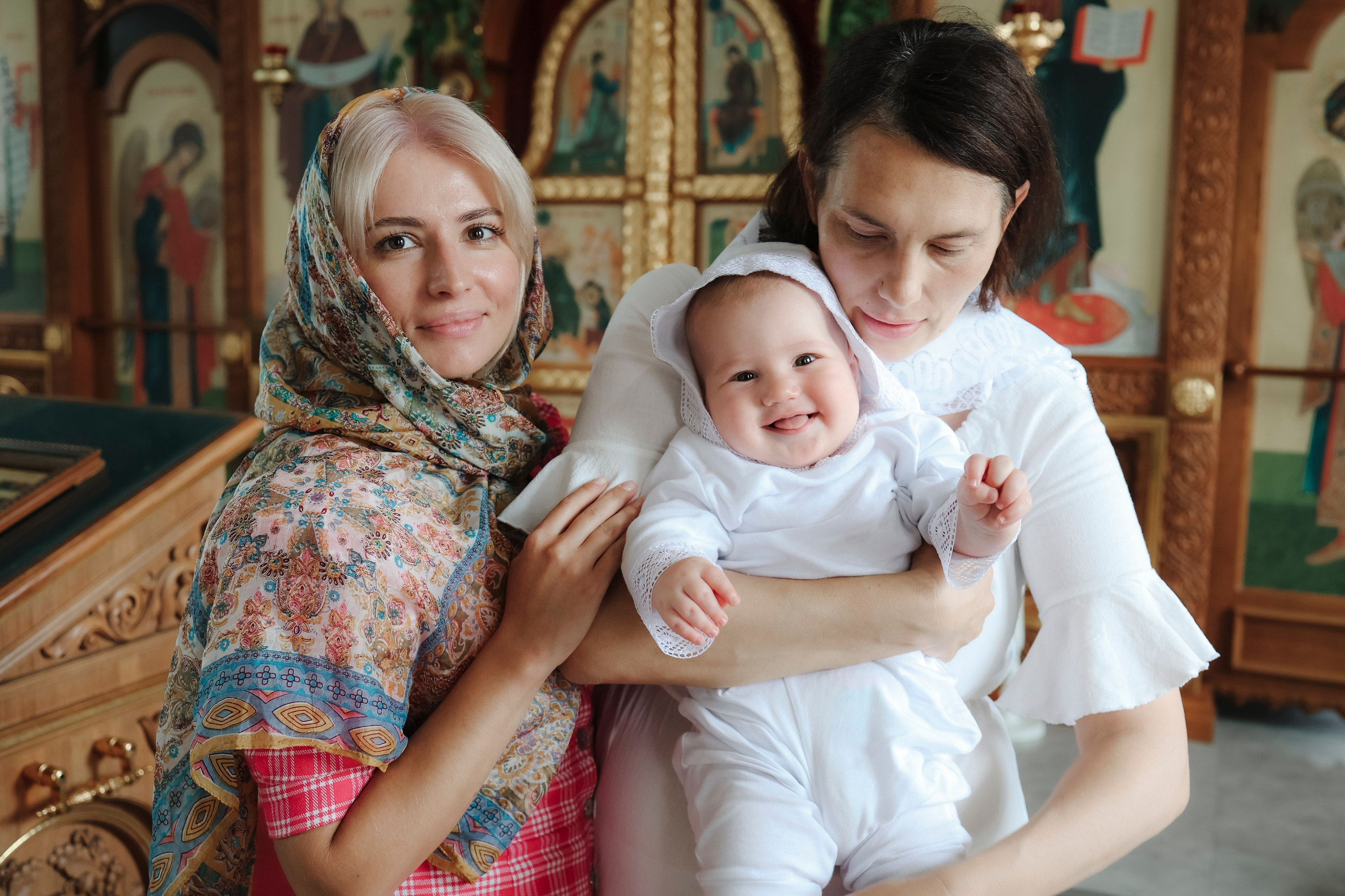 Крещение Гордея. Фотограф Новосибирск