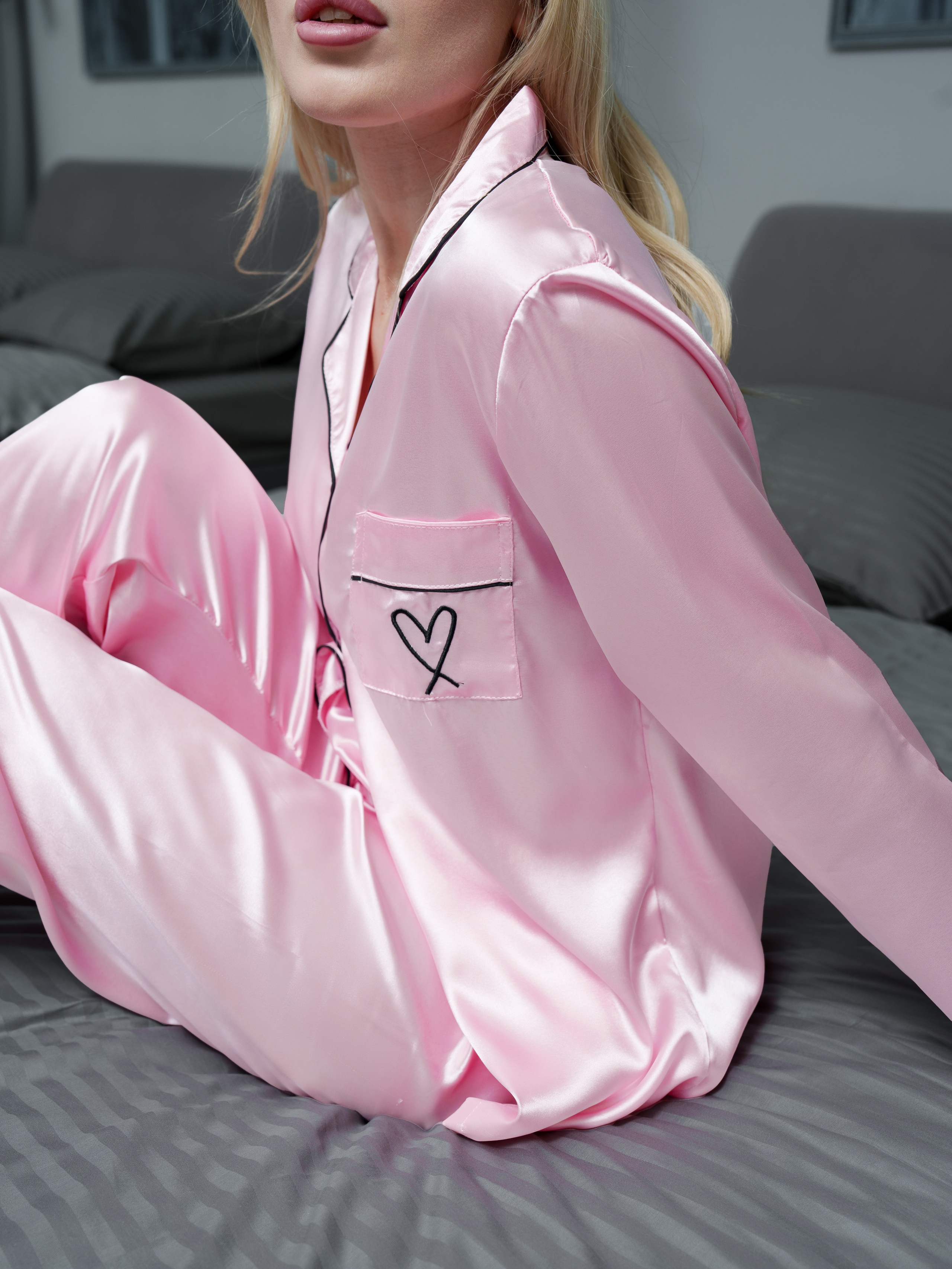 Атласные пижамы для WB. Портретный и Контент фотограф Григорий Семенов (Grifon) в Ижевске