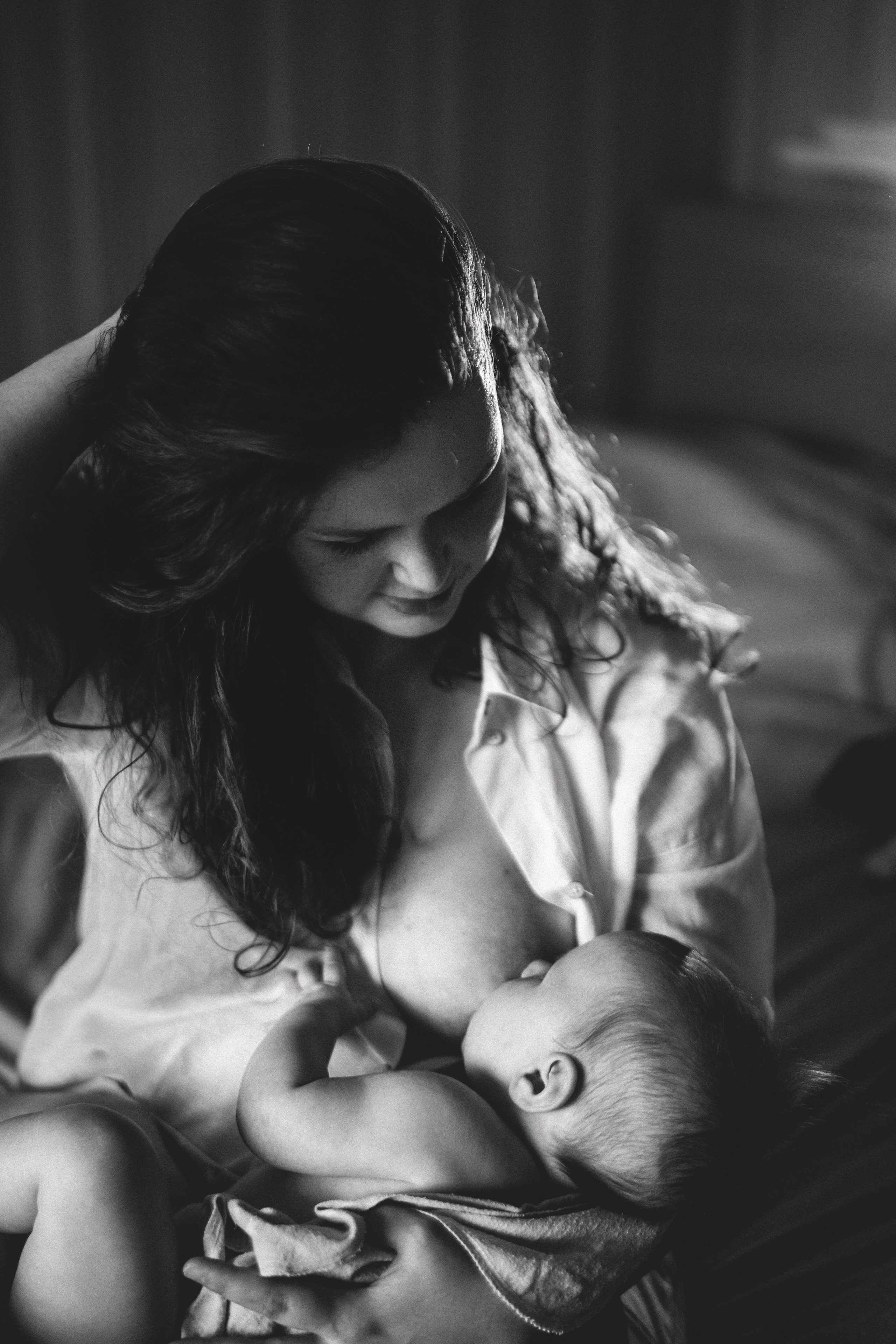 Домашняя фотосессия Ирины и Киры. Детский, семейный и ньюборн фотограф в Москве Юлия Шуарт