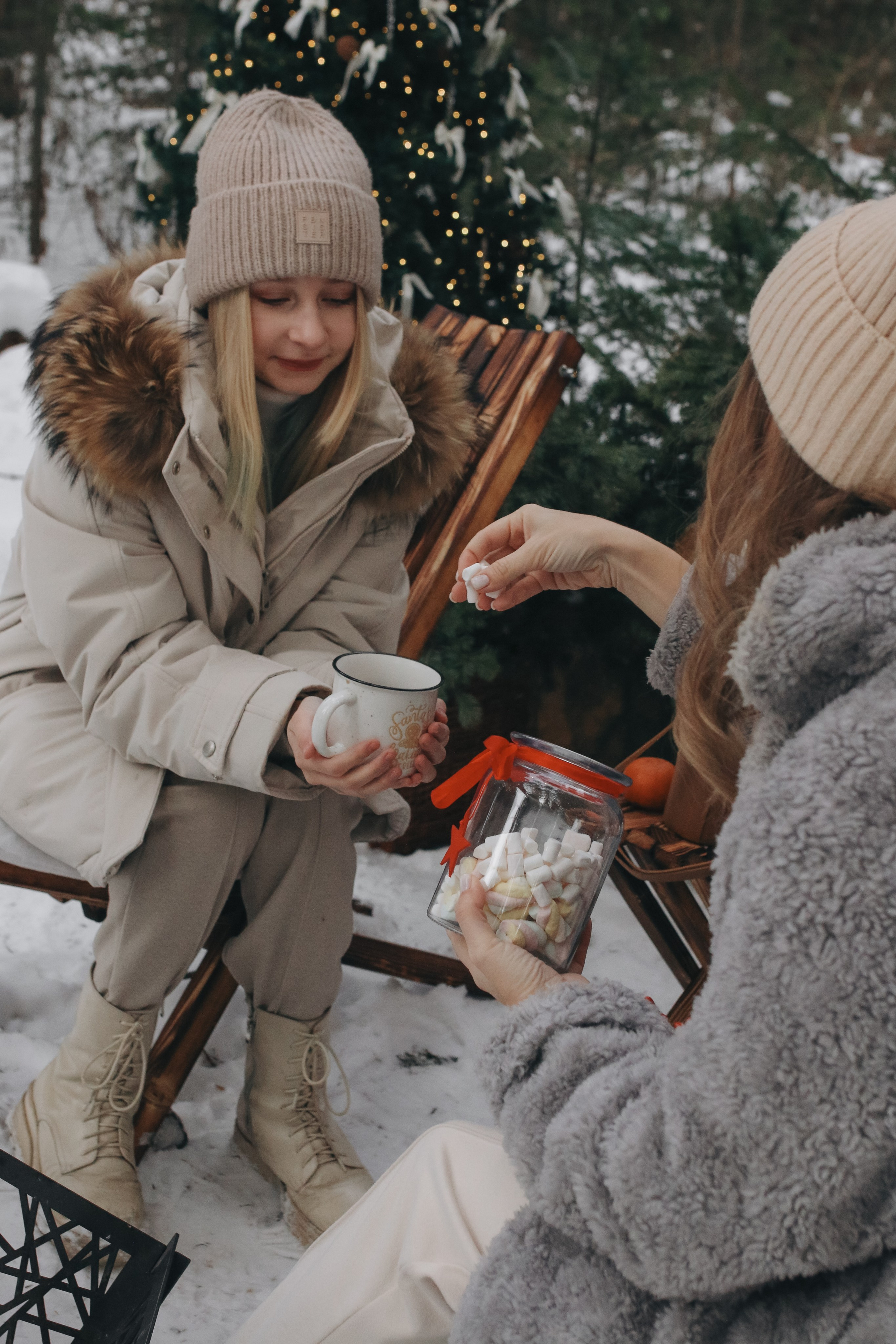 Лес зима. Семейный фотограф в Кемерово Мария Дорожко
