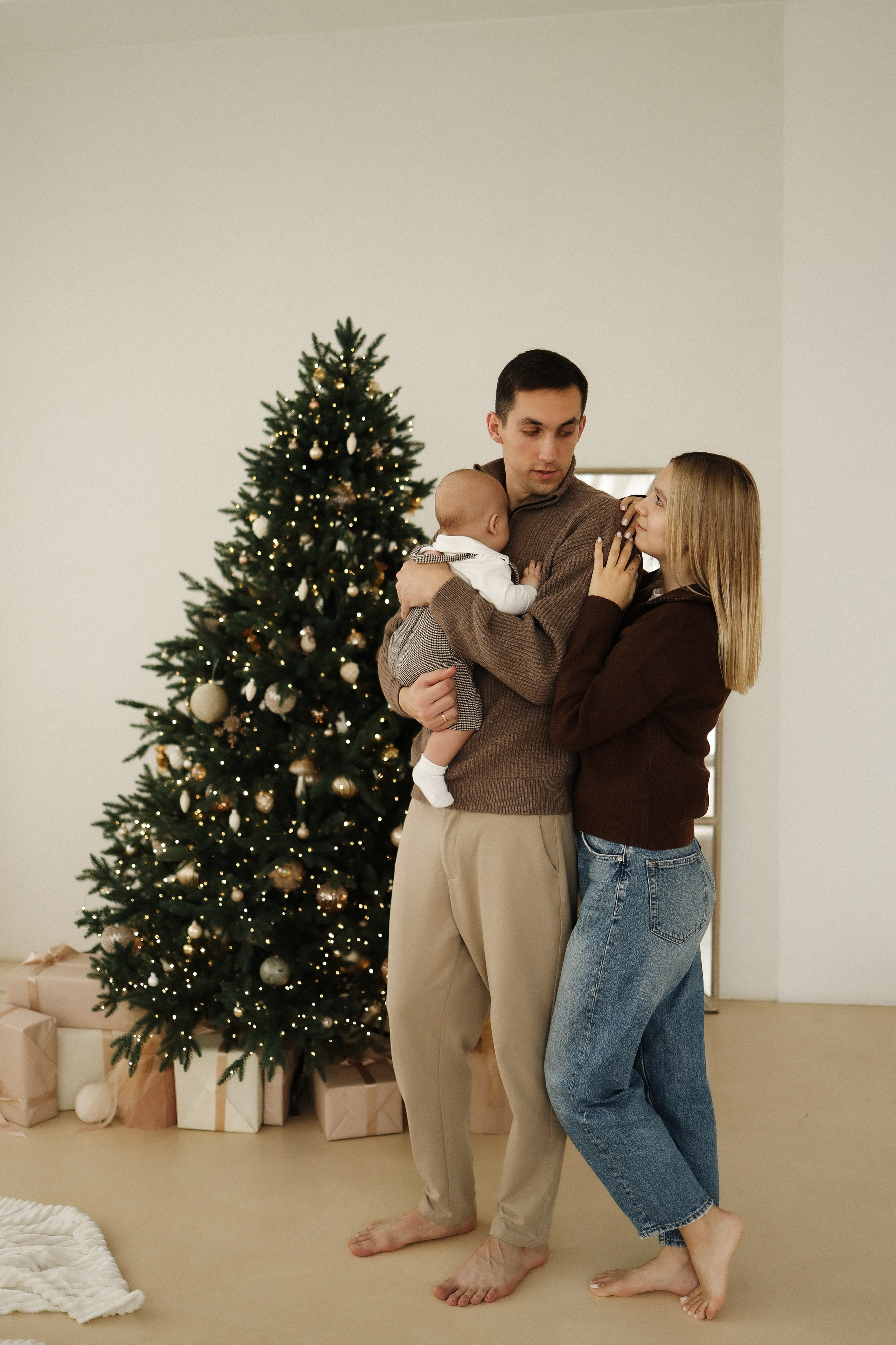 Первый новый год. Семейный и lovestory фотограф в Москве Светлана Коняхина