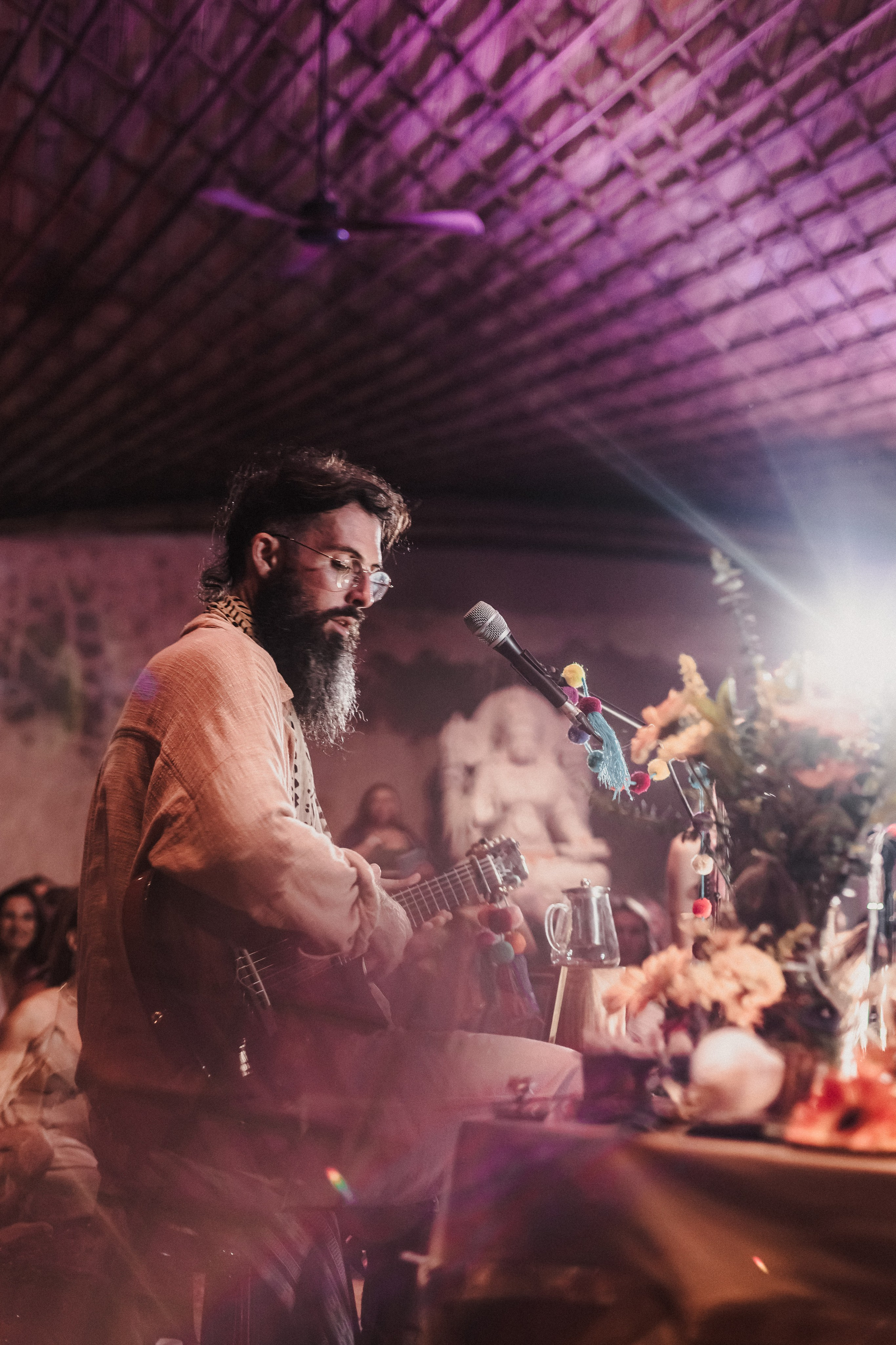 Hanuman Project kirtan at Alchemy march. Mariam Bagdasaryan