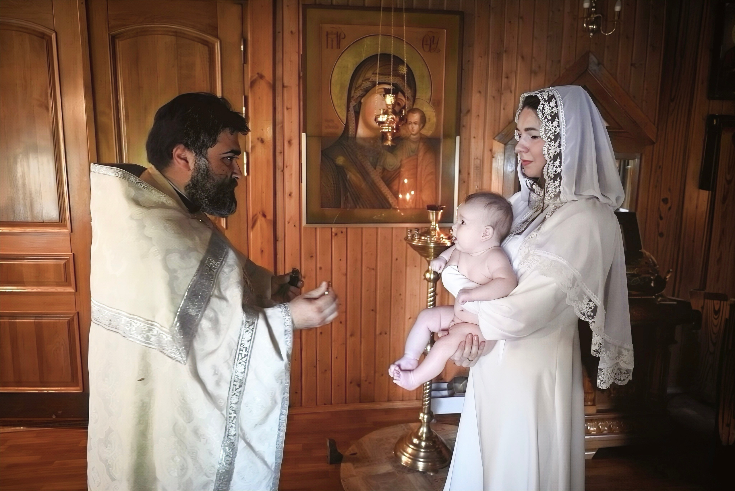 Крещение Чертаново мама Жанна. Семейный и детский фотограф Москва