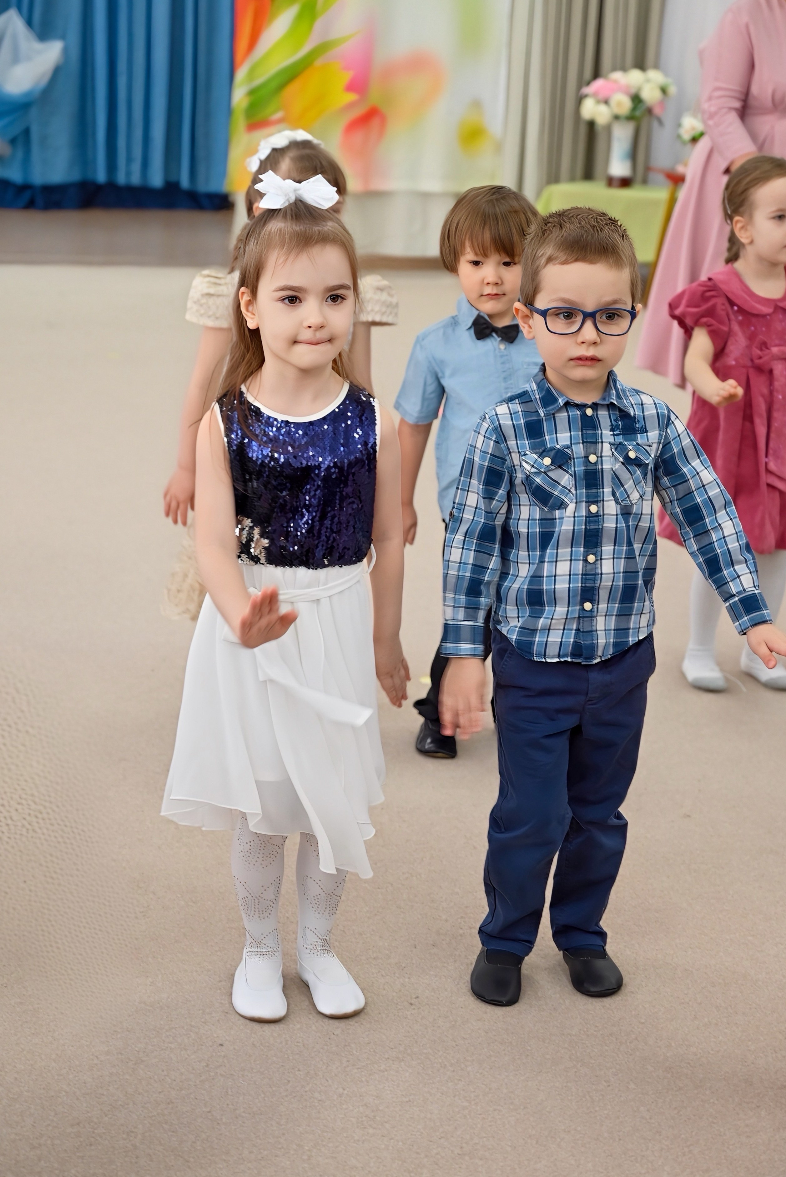 Праздник в группе «Дружная семейка». Семейный и детский фотограф Москва
