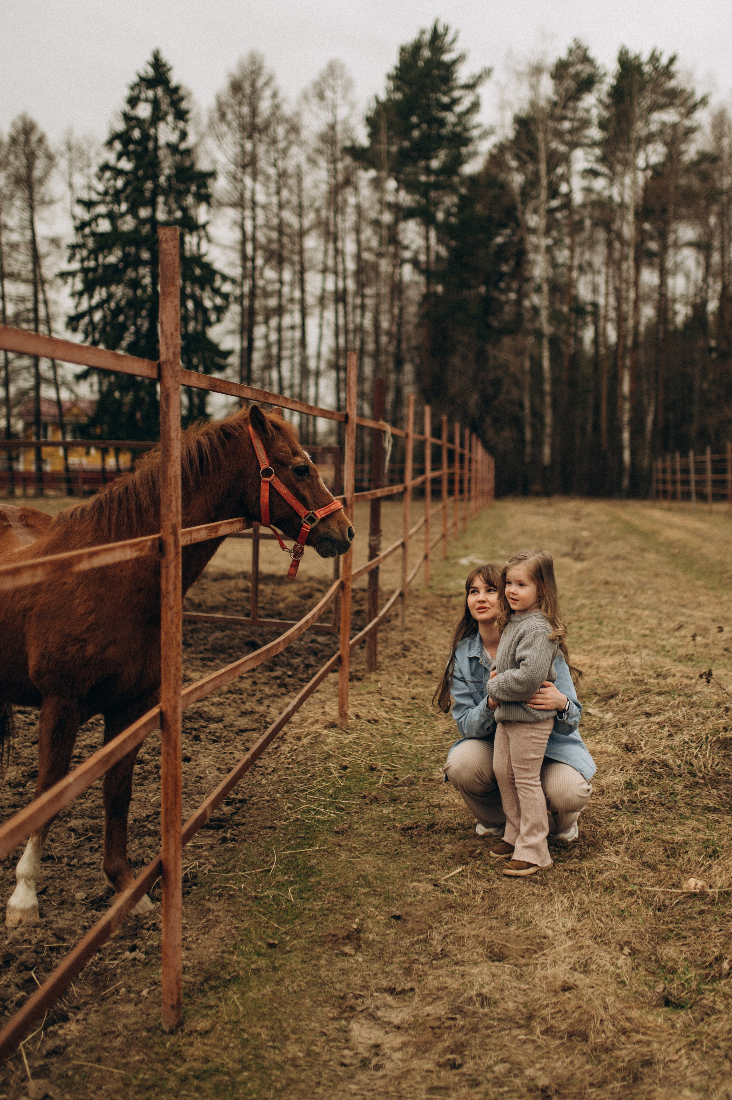 На конюшне. Семейный фотограф Нагорнова Виктория
