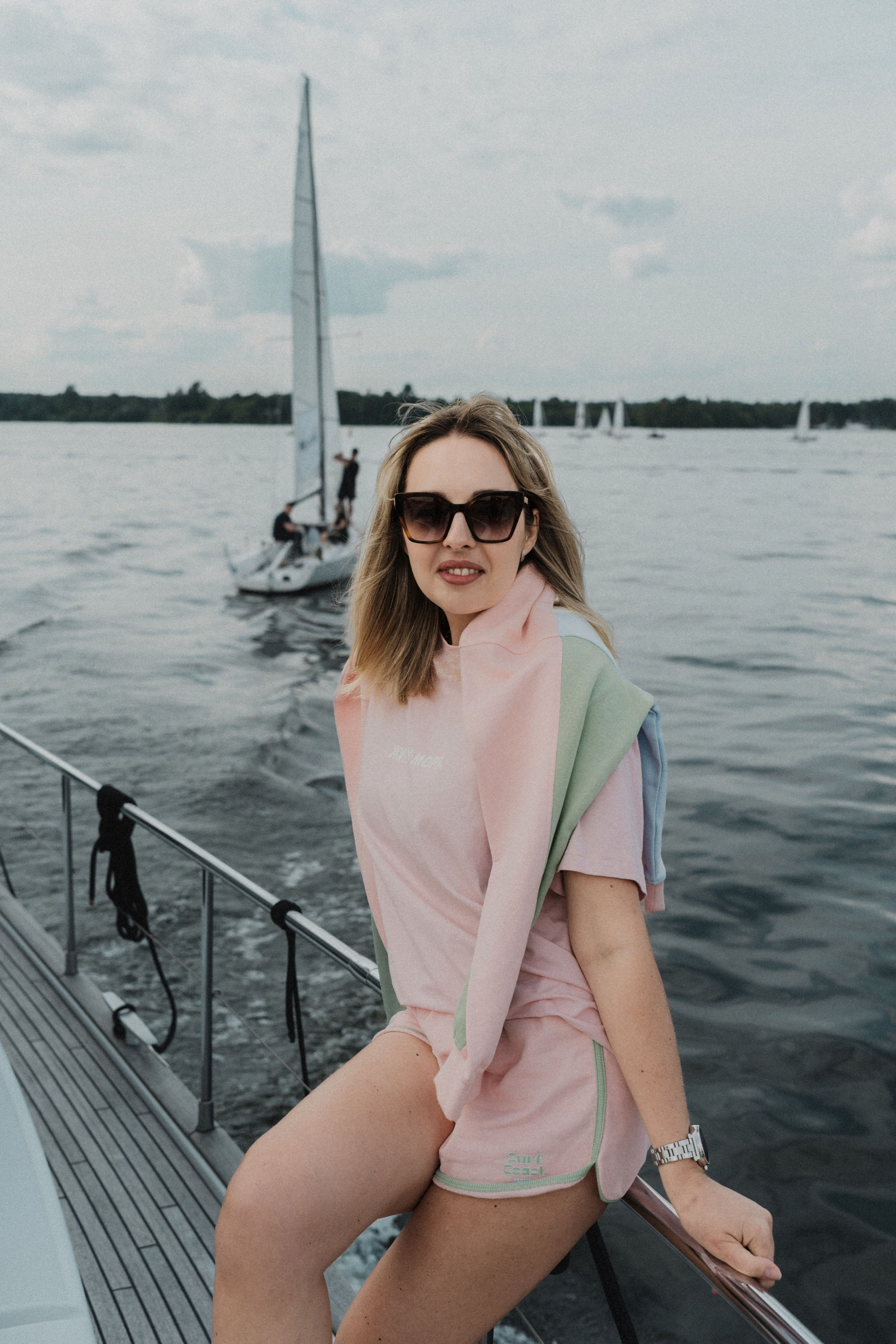 Девичник на яхте. Фотограф в Москве Ангелина Ким