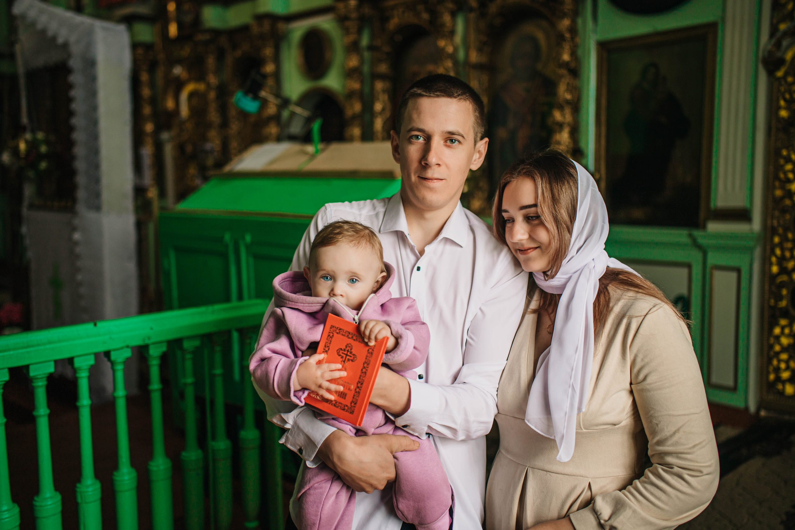 Крещение Варвары. Фотограф Дарья Маташкова