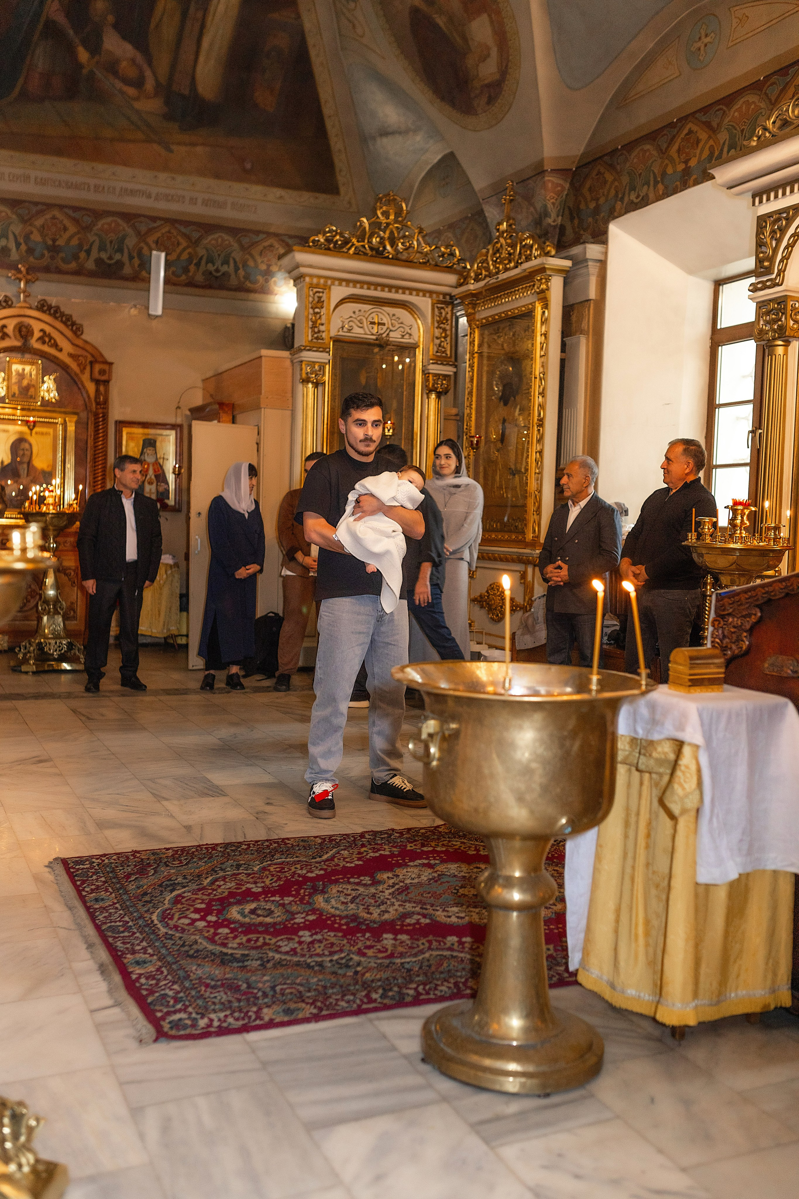 Таинство крещения Лилии. Фотограф в Железнодорожном и Балашихе