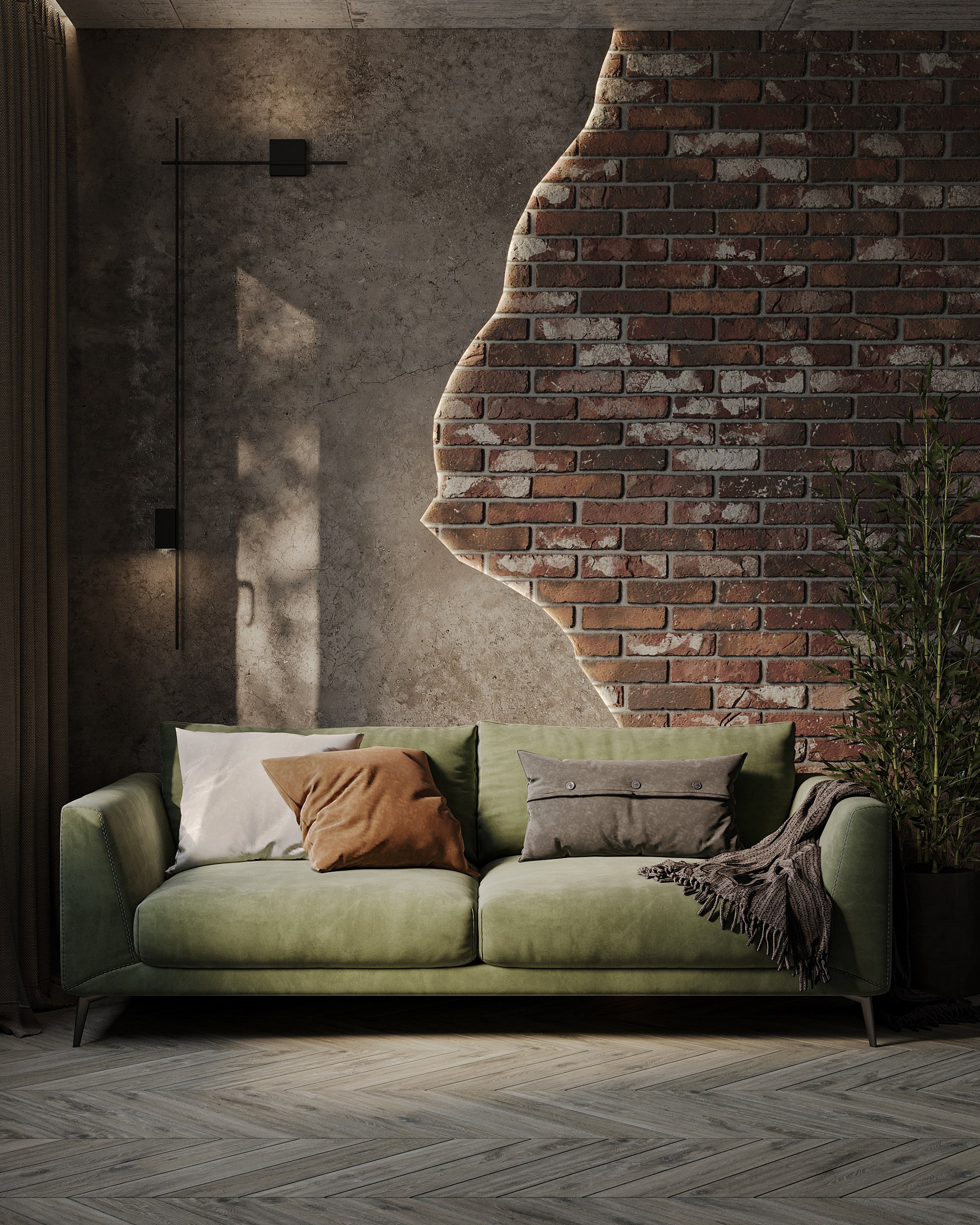 Студийный фон № 2 для предметной визуализации. Королёва Анастасия | 3D визуализатор