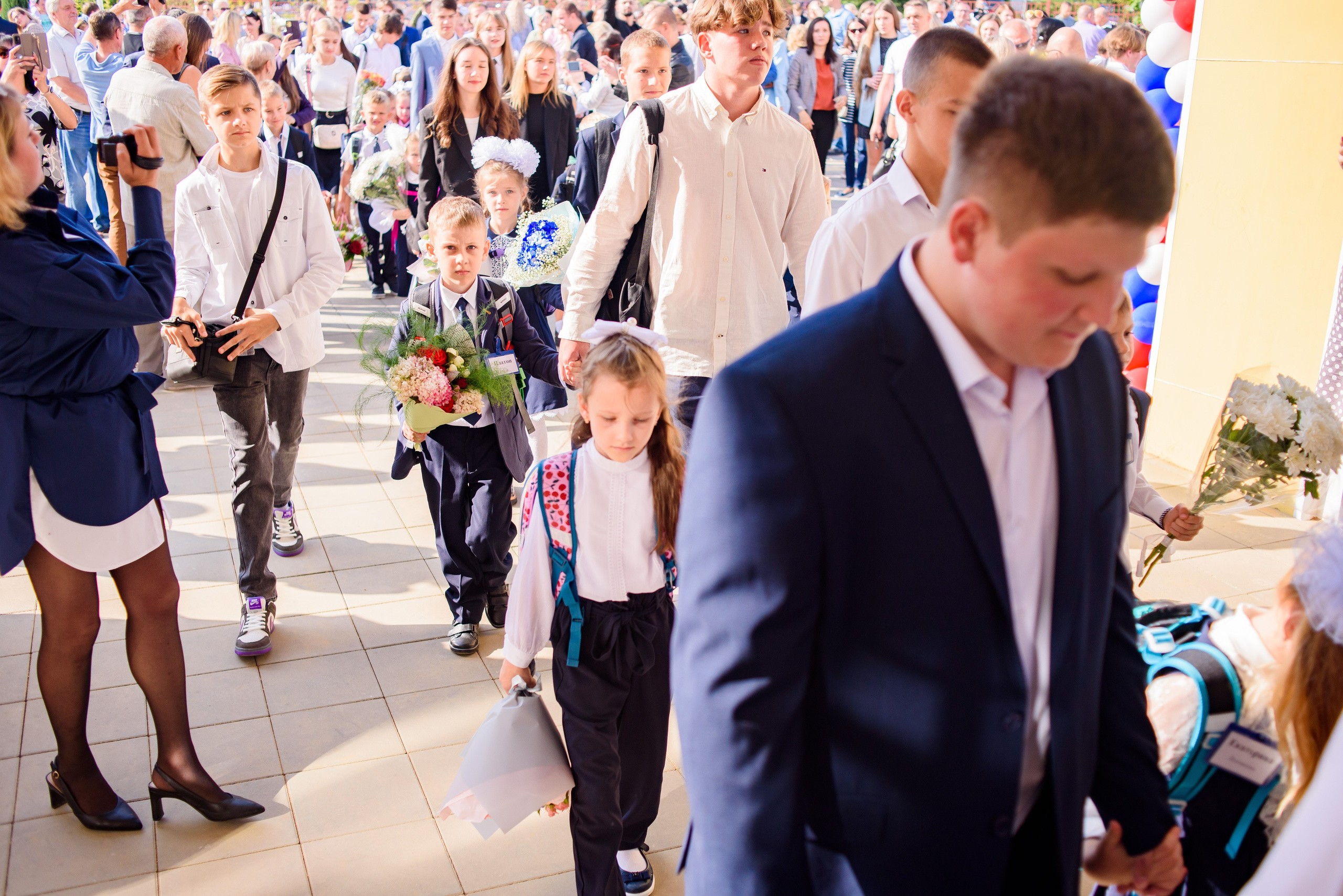 1-е сентября 2023. Фотограф Юлия Попова