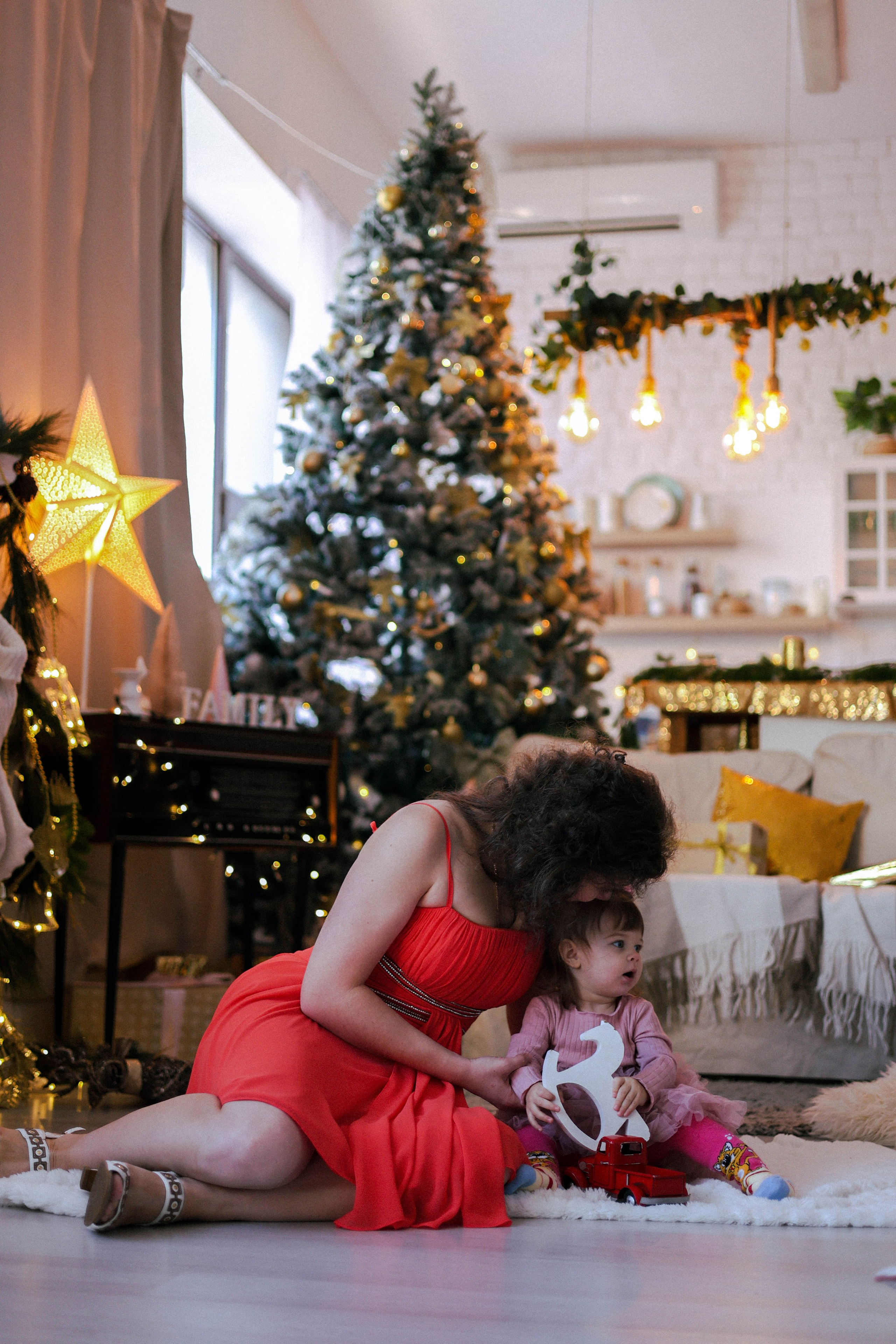 Новогодняя история «Нелля и ее семья». Фотограф в Москве Анастасия Калинина