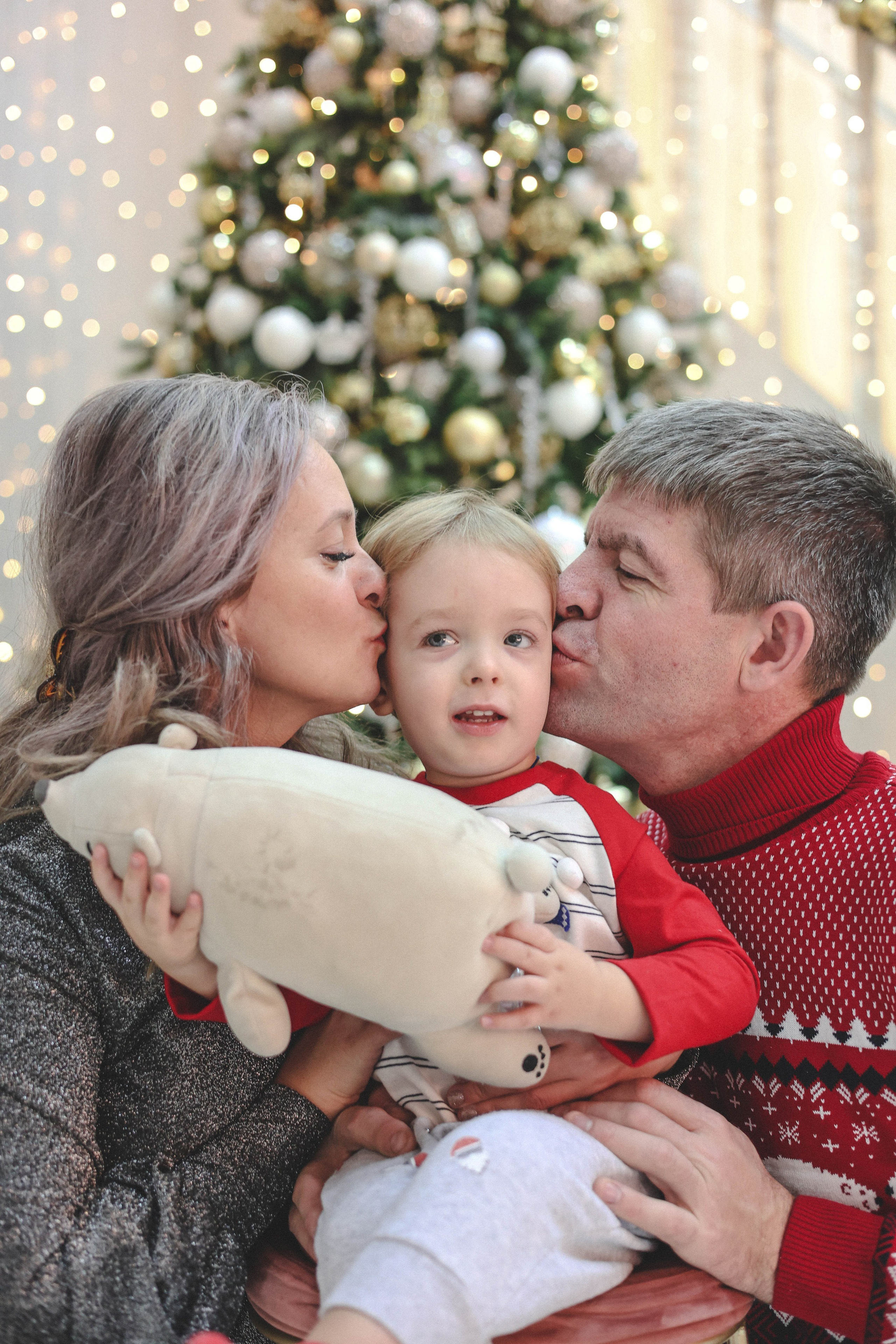 Новогодняя история «Ирина и ее семья». Фотограф в Москве Анастасия Калинина