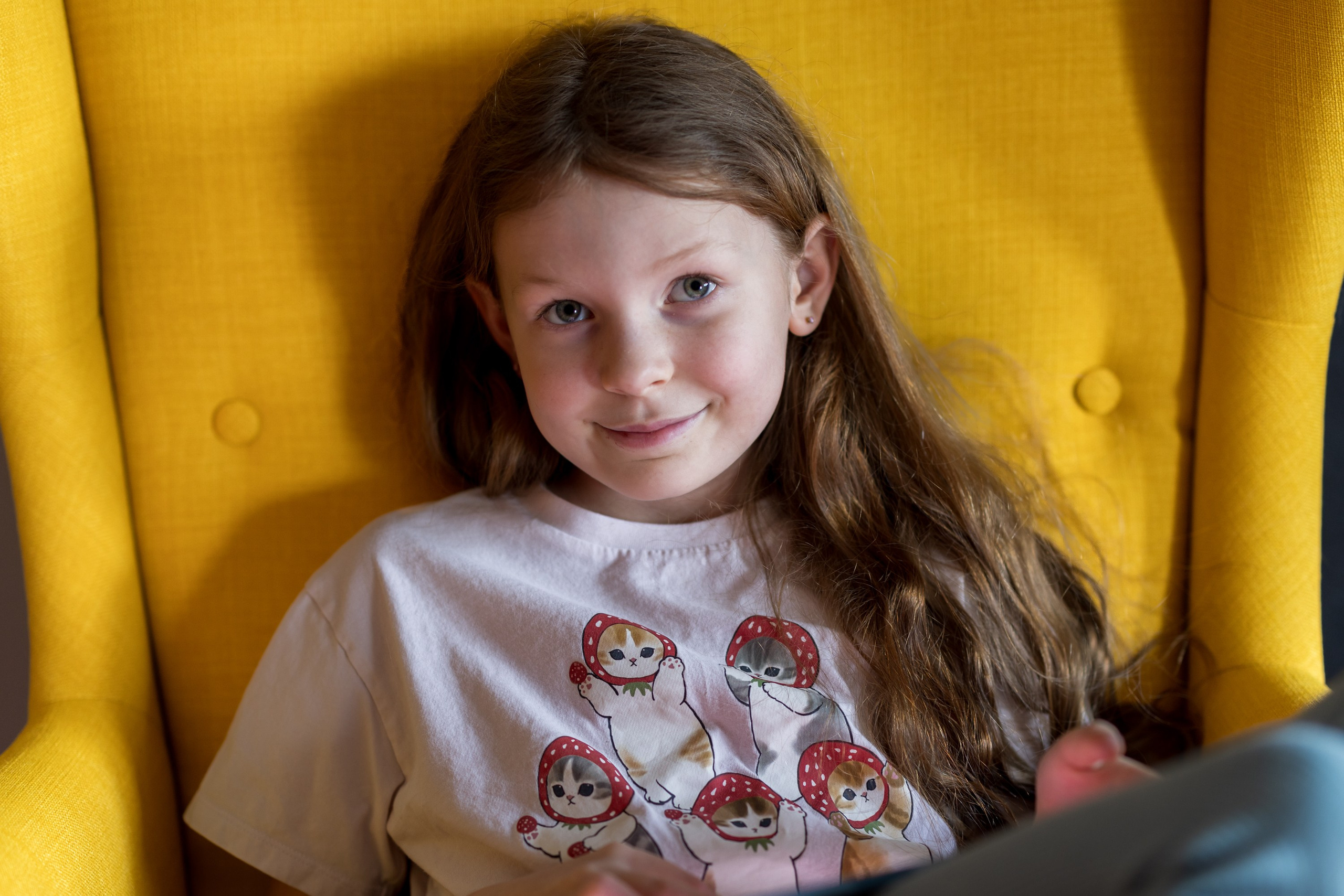 Детский портрет на примере внучки Ярославы. Фотограф в Москве Ольга Олейникова