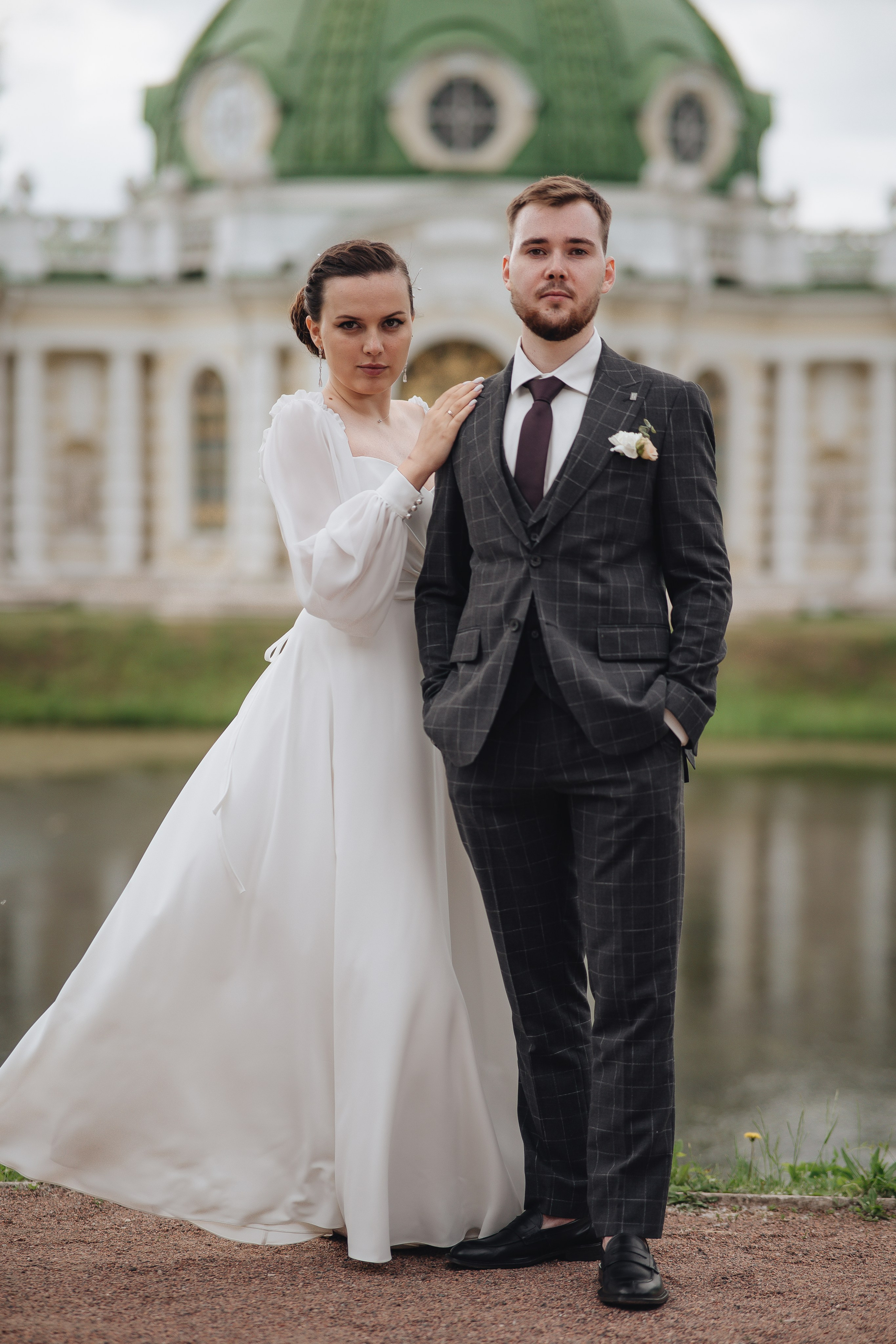 Свадьба в усадьбе Кусково Москва