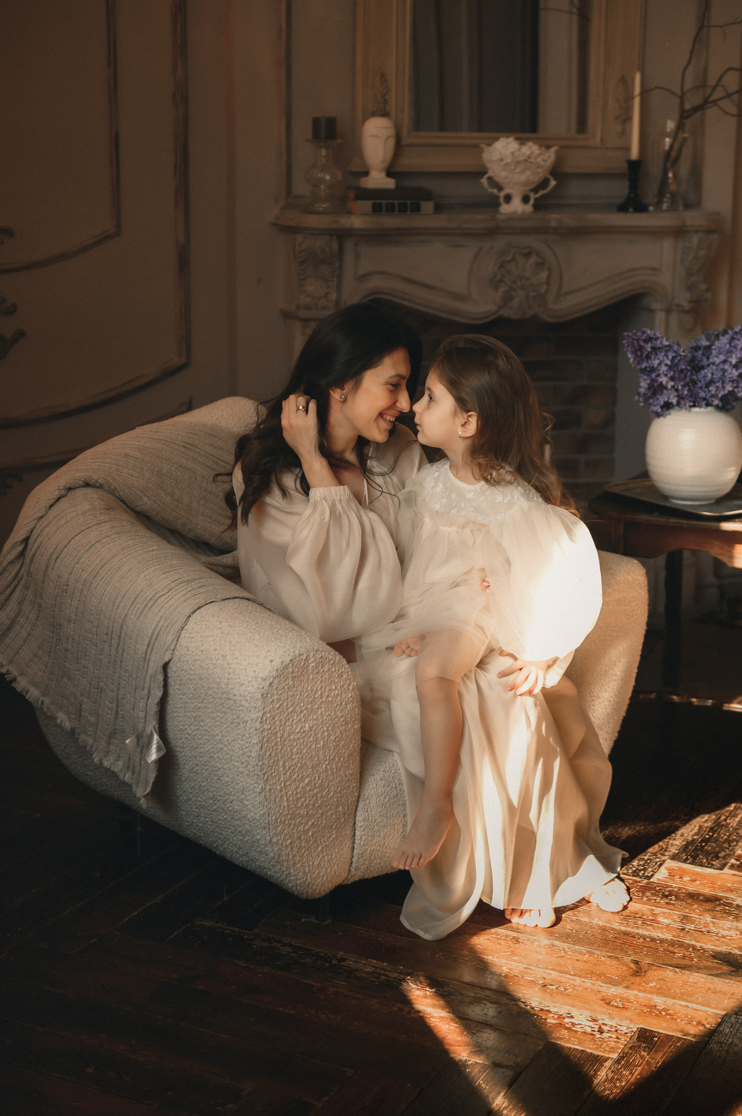 Мама и дочка. Студийная история. Семейный фотограф в г. Ставрополь, Сорокина Мария