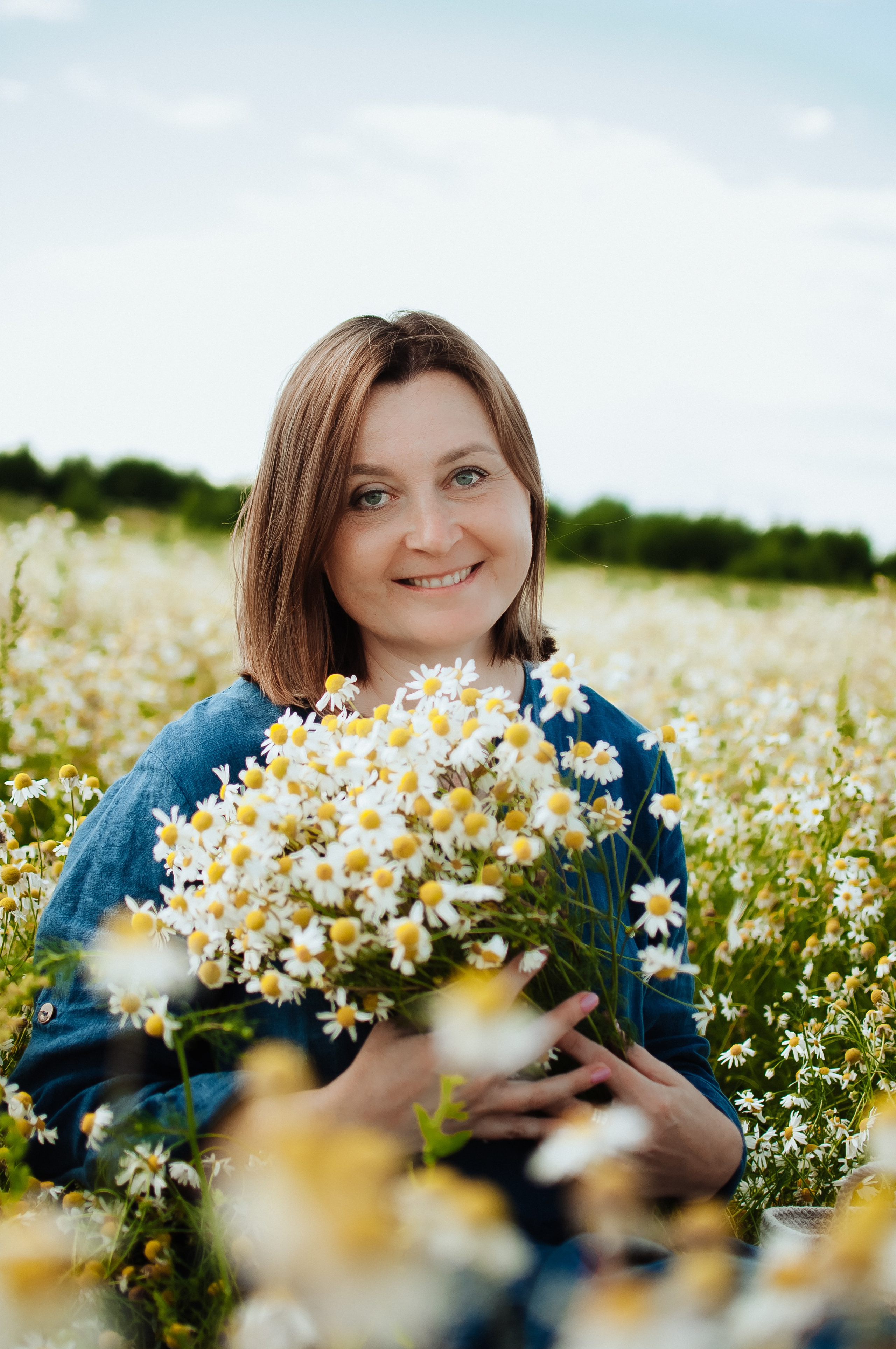 Привет ромашки