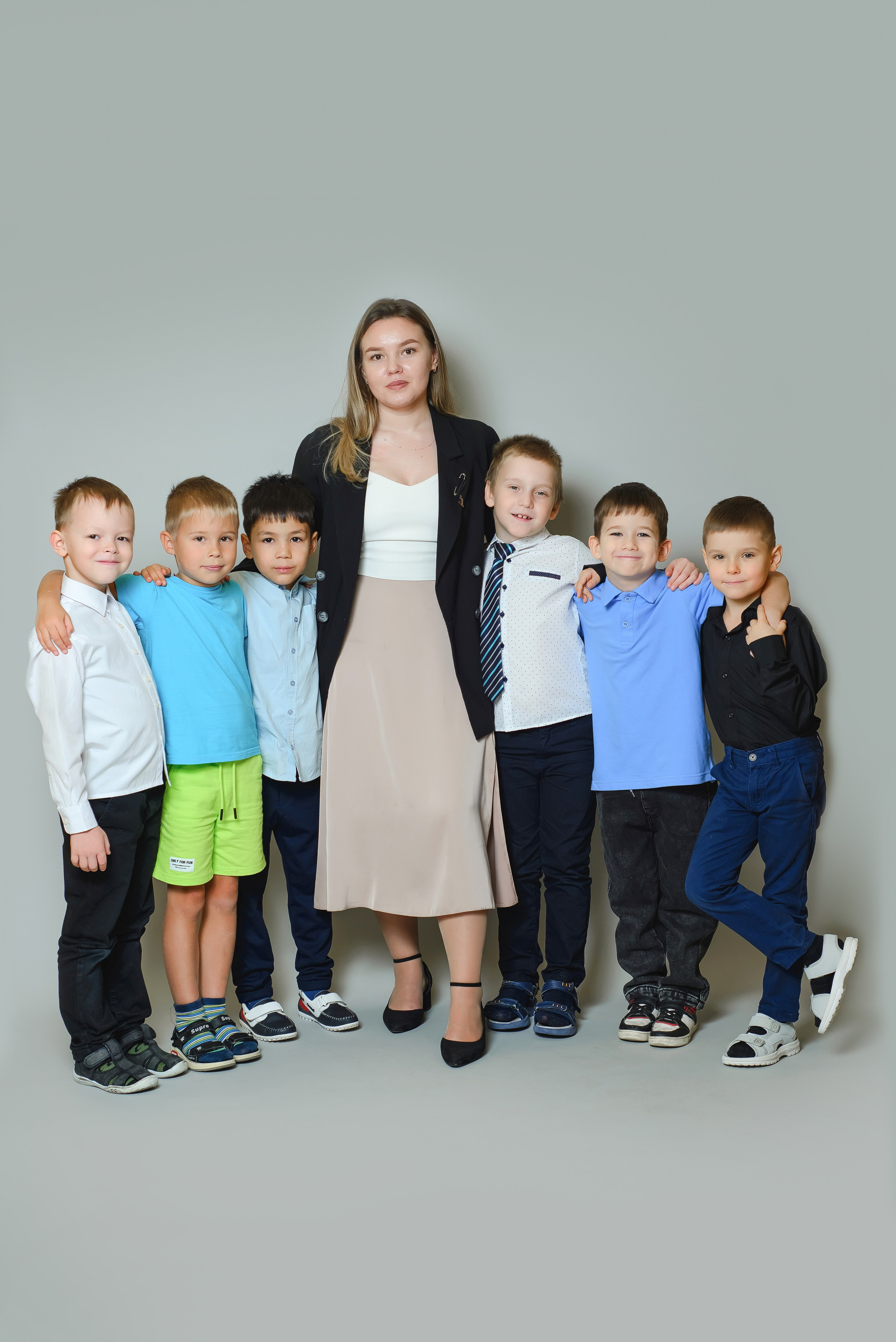 Студийная съемка в саду