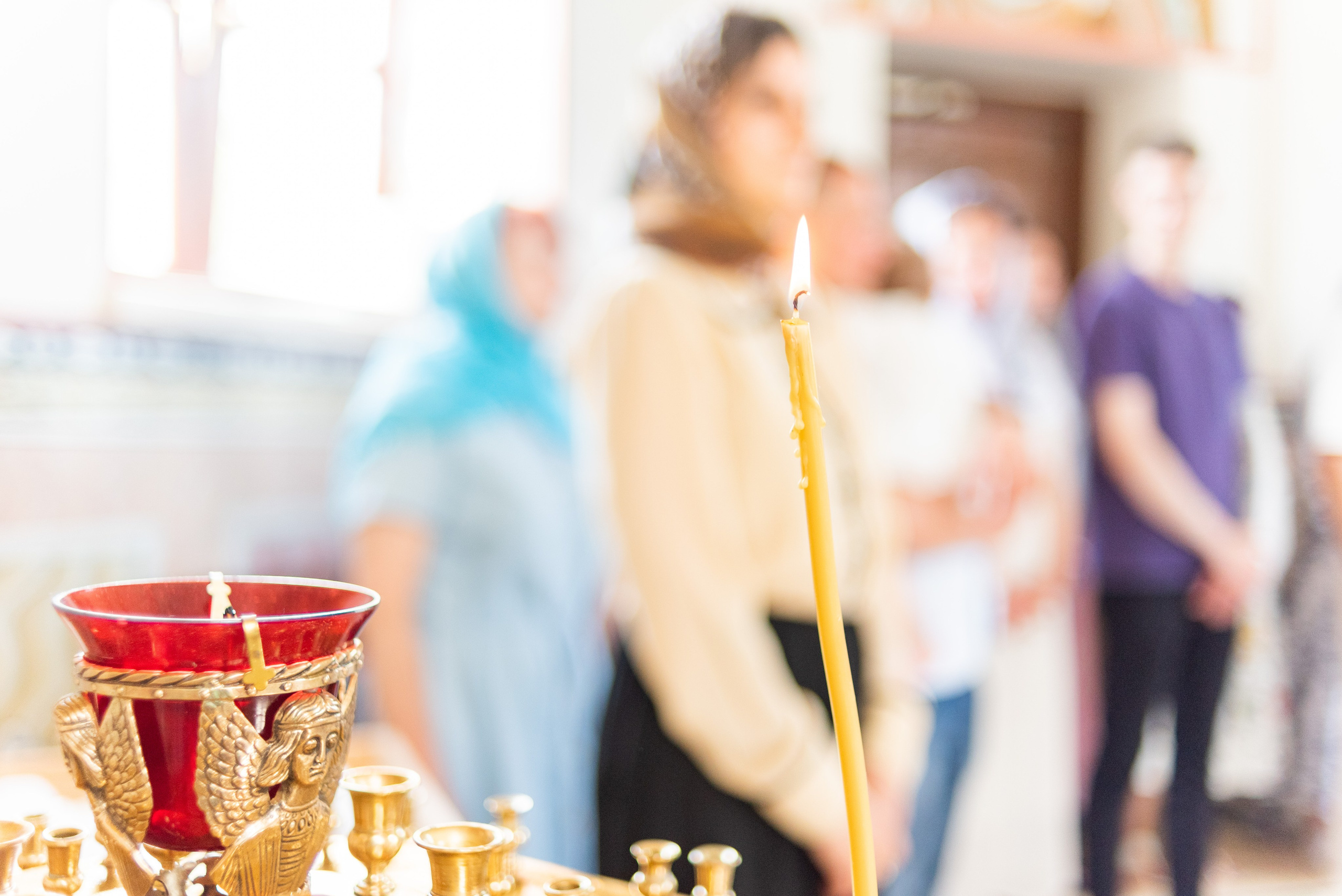 Крещение Ники. Фотограф Юлия Попова