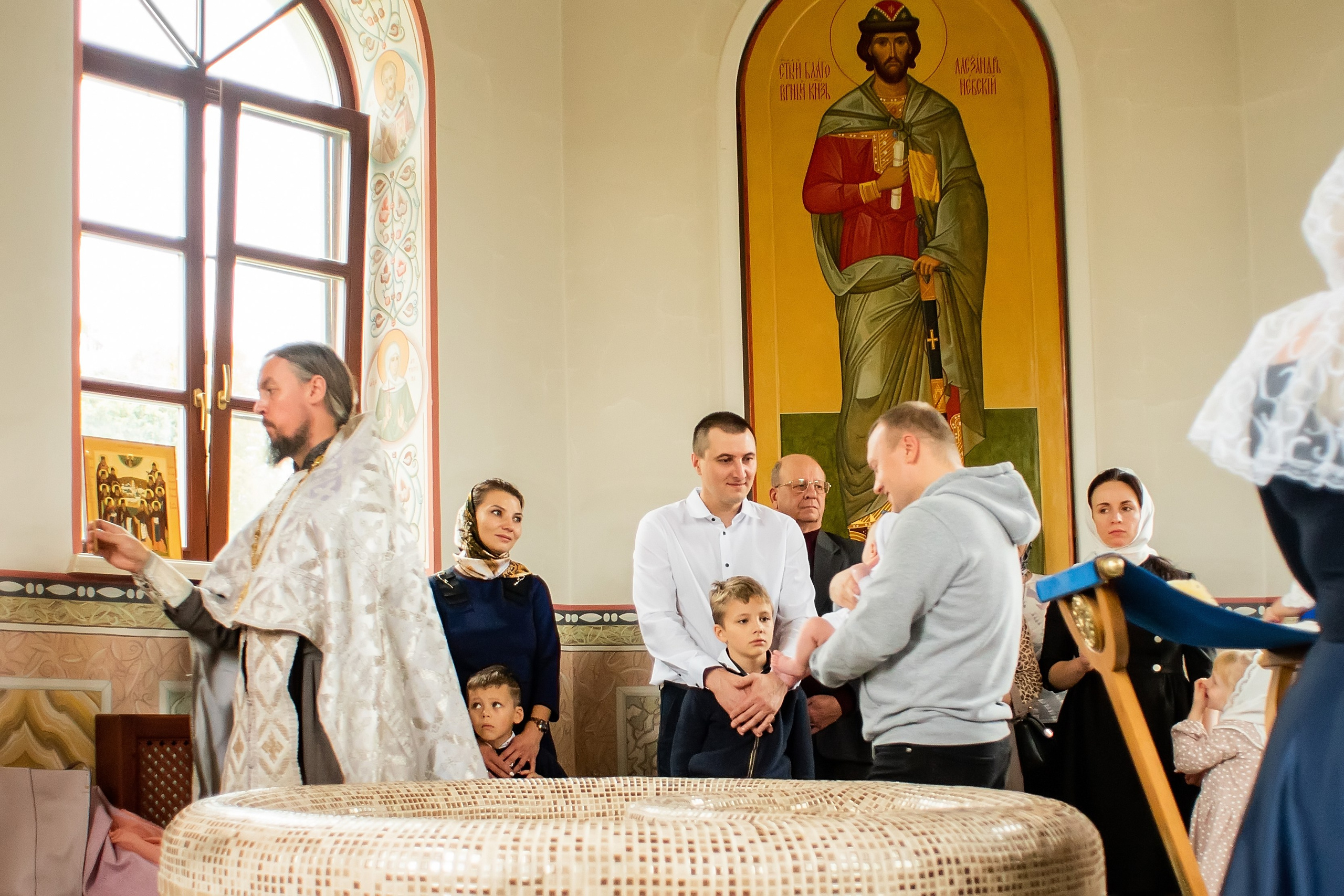 Крещение Владислава. Фотограф Юлия Попова