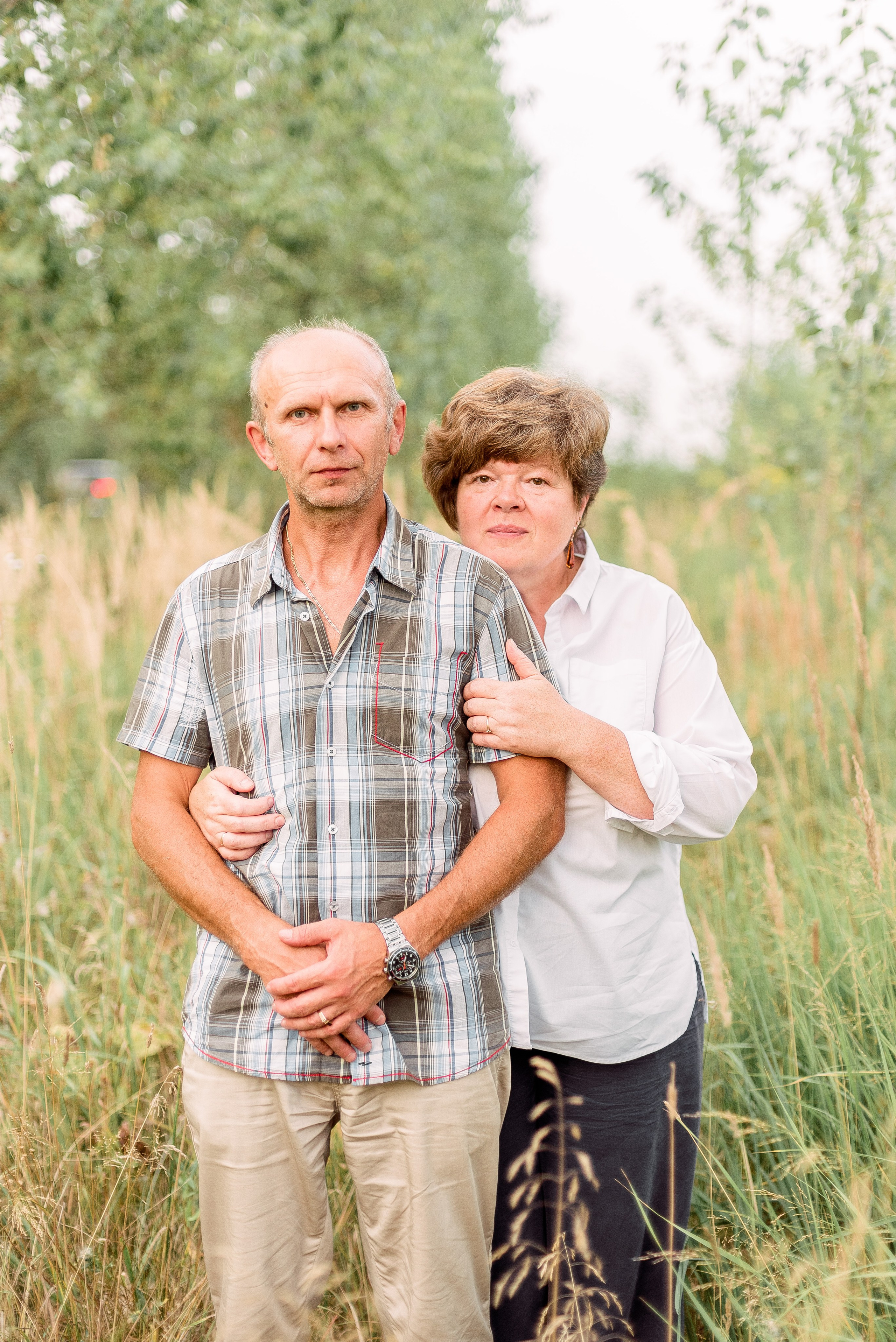 В поле. Фотограф Юлия Попова