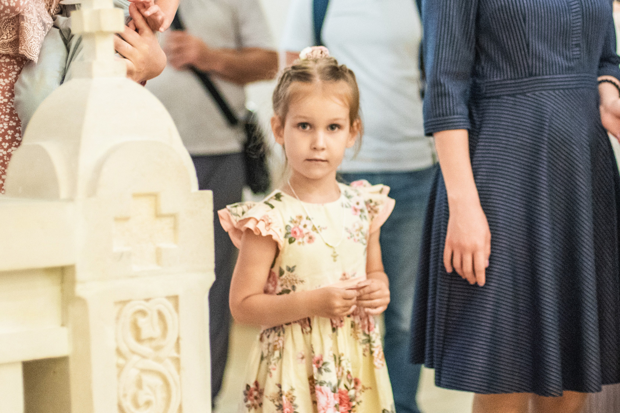 Крещении Ксении. Фотограф Юлия Попова