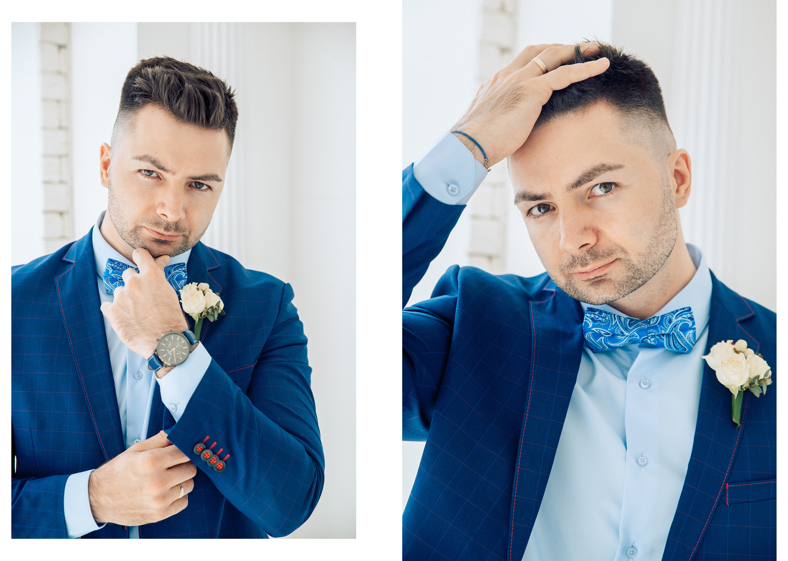 Совместные сборы жениха и невесты. Свадебный и семейный фотограф в Белгороде Анастасия Рафальская