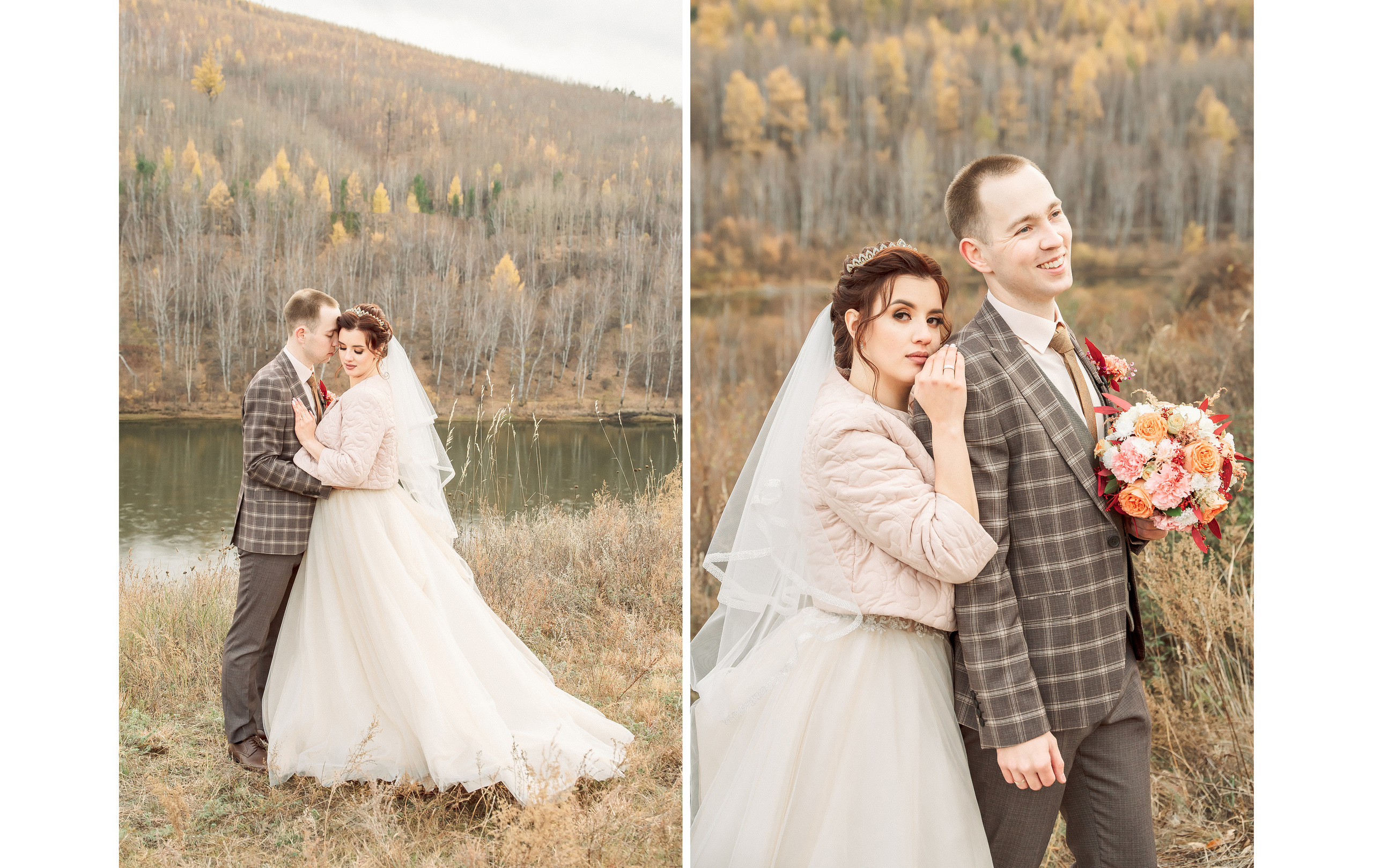Свадебная фотосессия осенью. Свадебный и семейный фотограф в Белгороде Анастасия Рафальская