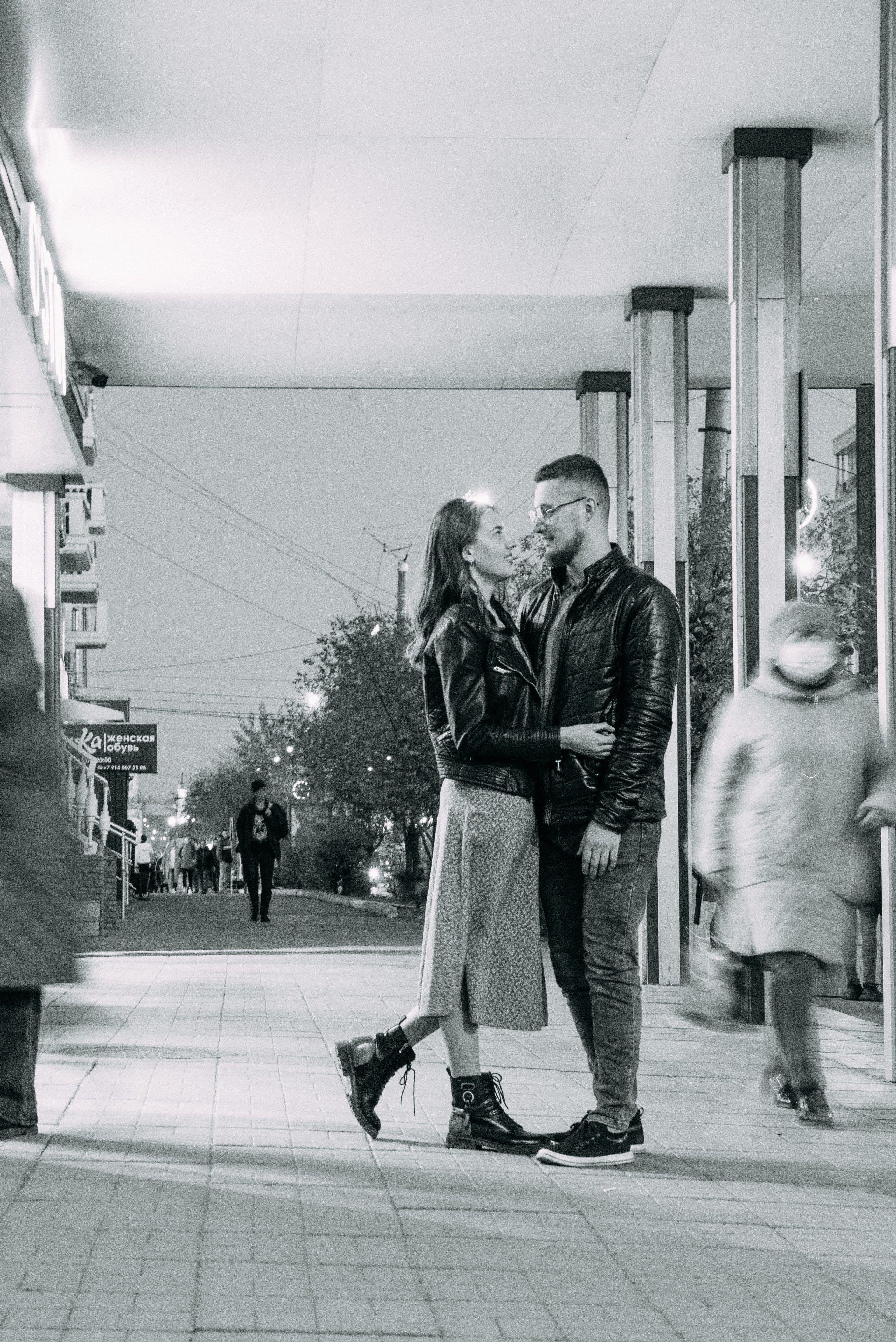 Валерия Андрей. Вечерняя фотосессия. Свадебный и семейный фотограф в Белгороде Анастасия Рафальская