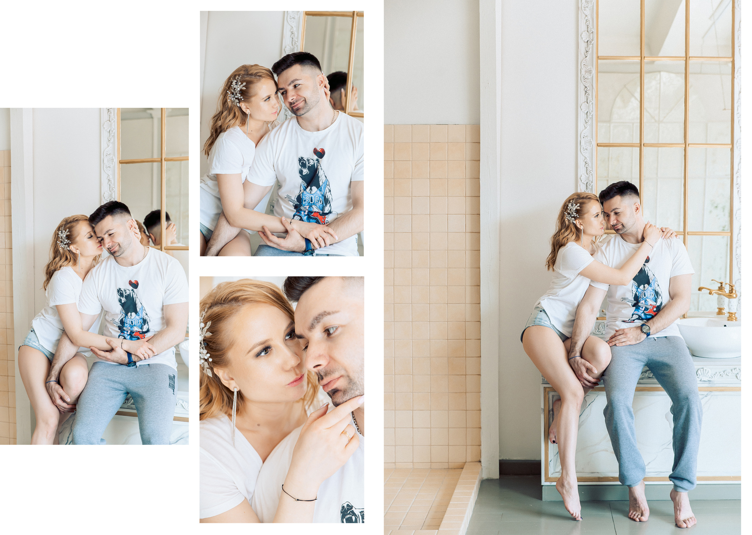 Совместные сборы жениха и невесты. Свадебный и семейный фотограф в Белгороде Анастасия Рафальская