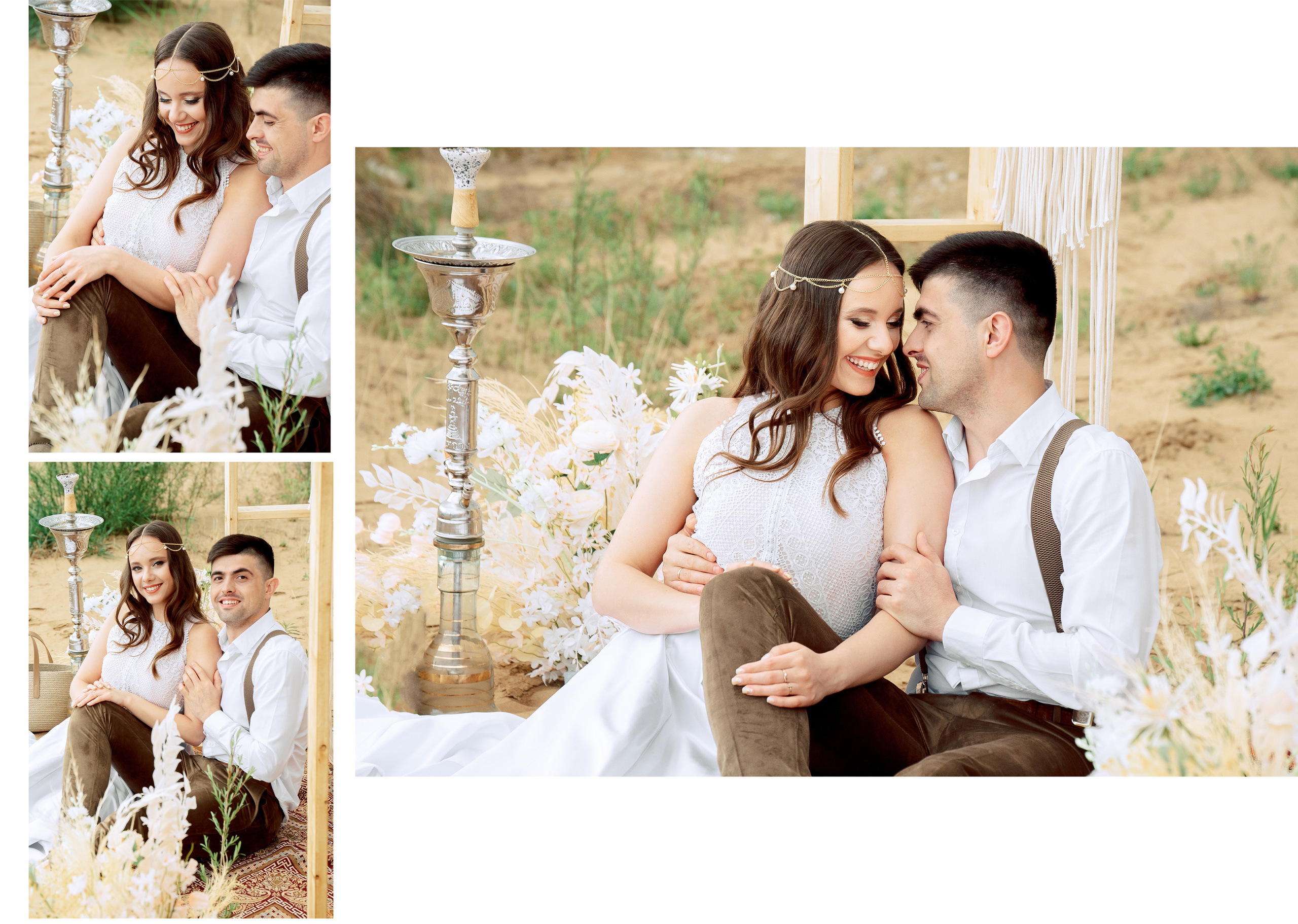 Свадебная фотосессия в песках. Свадебный и семейный фотограф в Белгороде Анастасия Рафальская