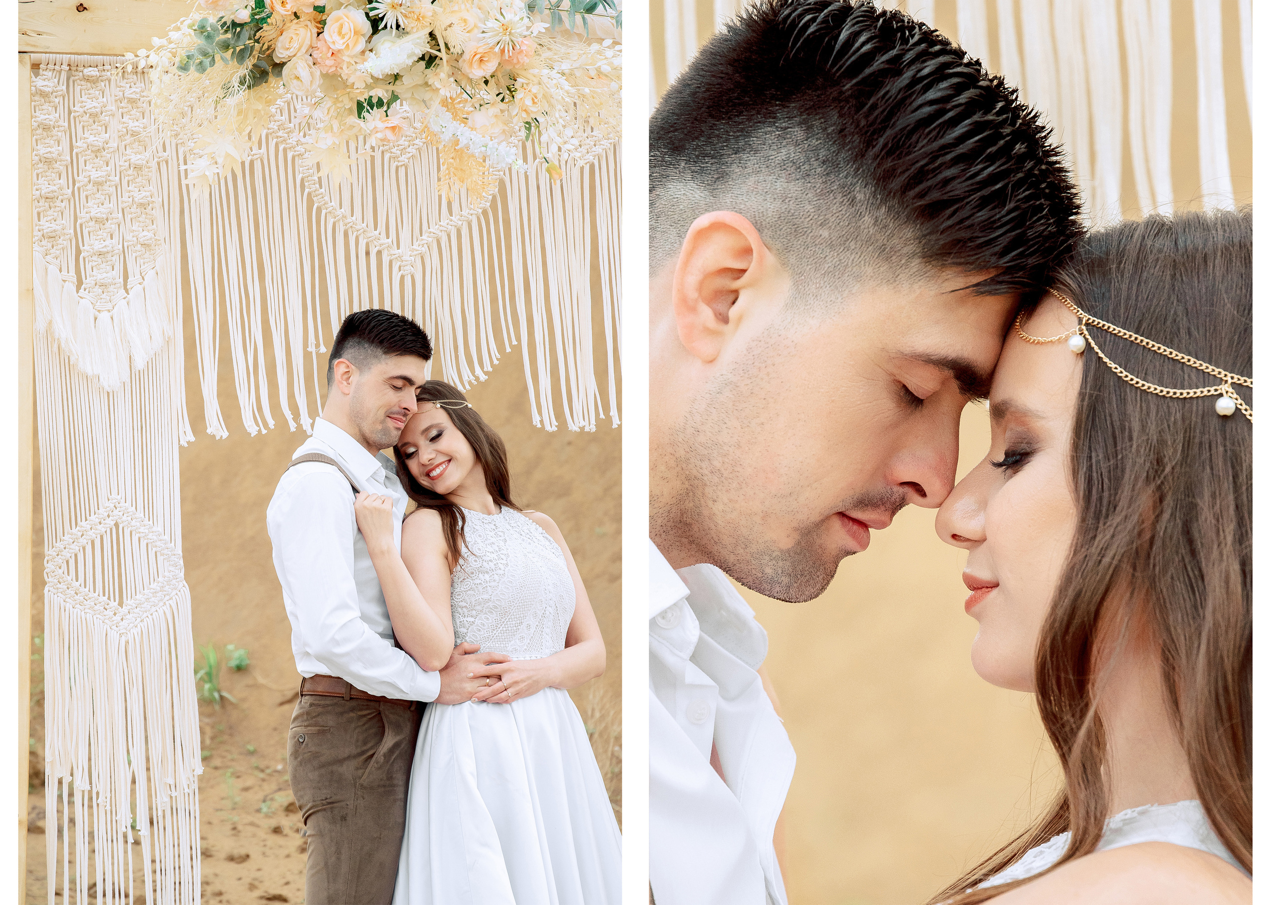 Свадебная фотосессия в песках. Свадебный и семейный фотограф в Белгороде Анастасия Рафальская