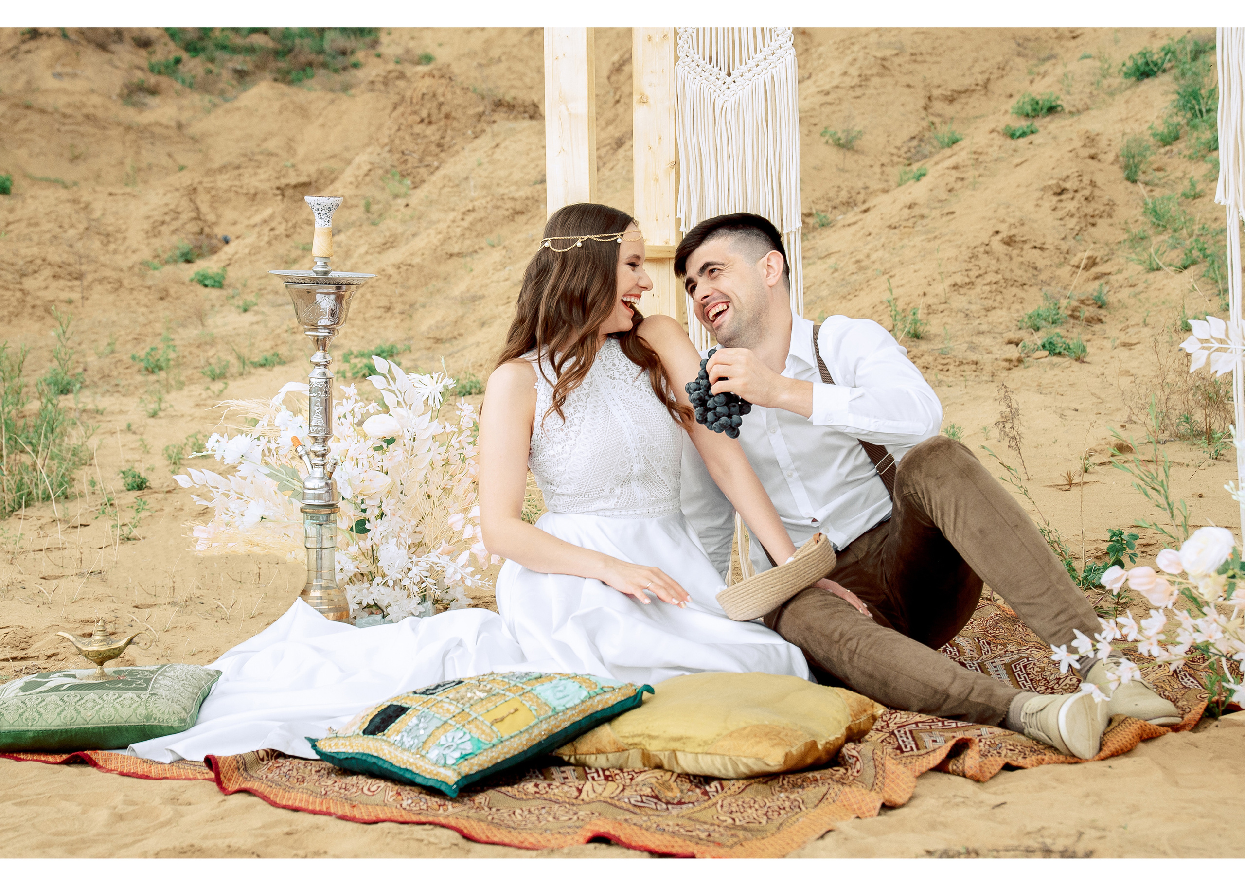 Свадебная фотосессия в песках. Свадебный и семейный фотограф в Белгороде Анастасия Рафальская
