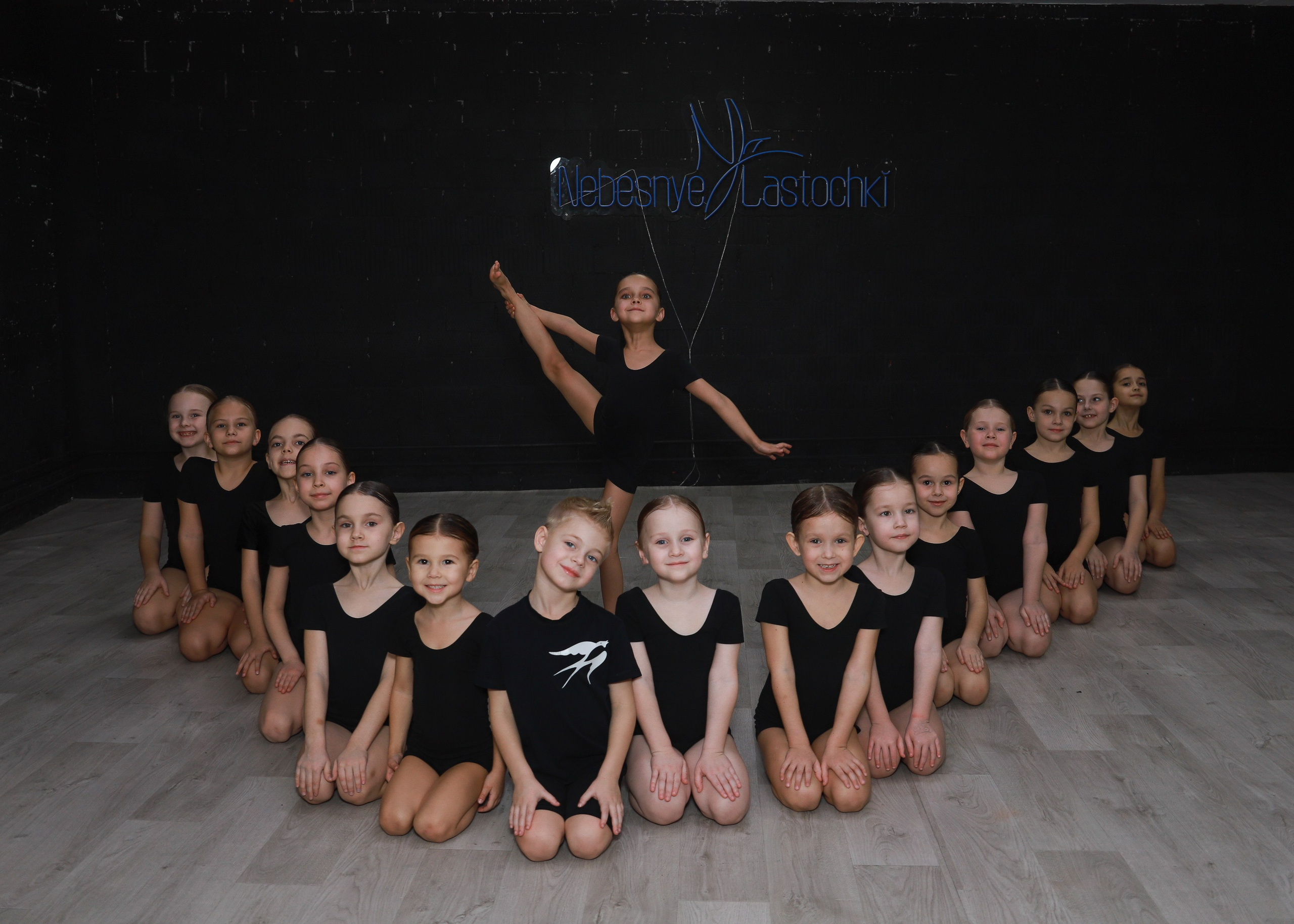 Младшие в студии. Фотограф Юлия Мальцева