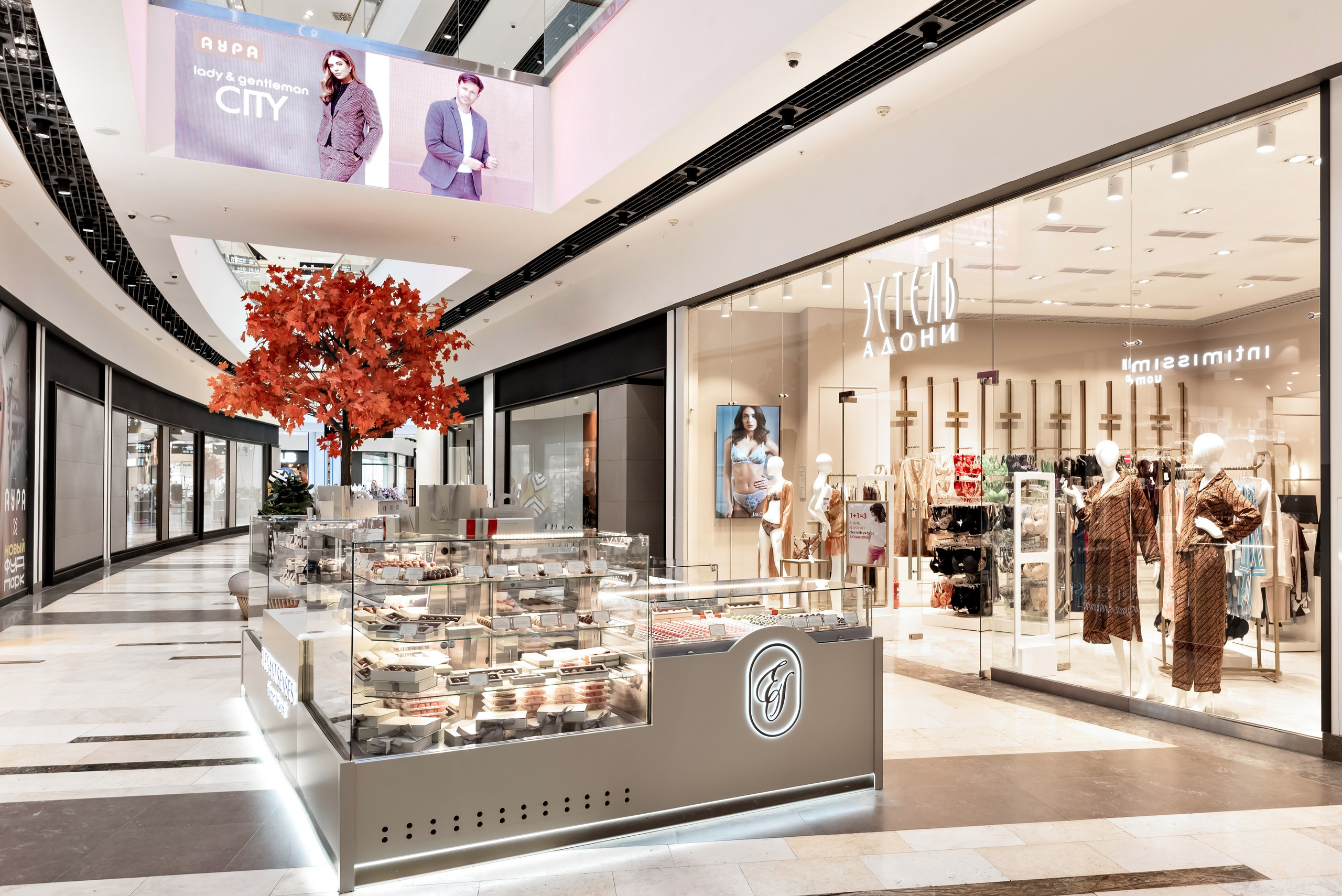 ТРЦ Аура. Интерьерный фотограф в Новосибирске Дмитрий Шибаев