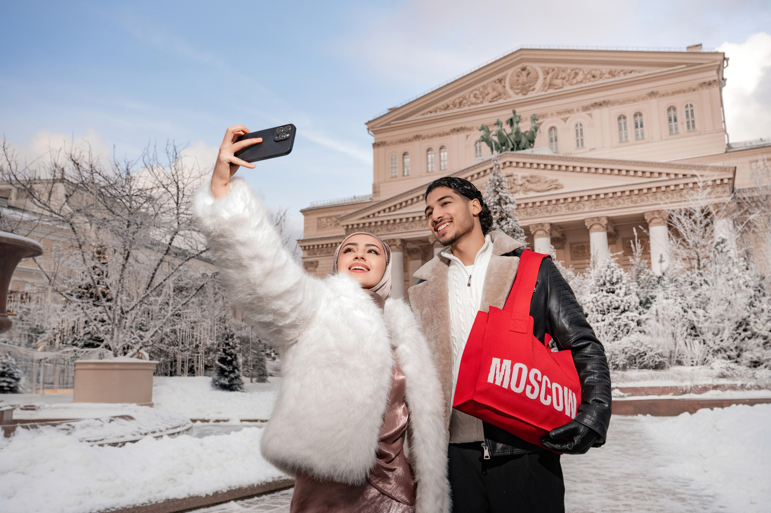 «Зима в Москве» Ближний Восток. Коммерческий, репортажный фотограф в Москве Лейла Мару