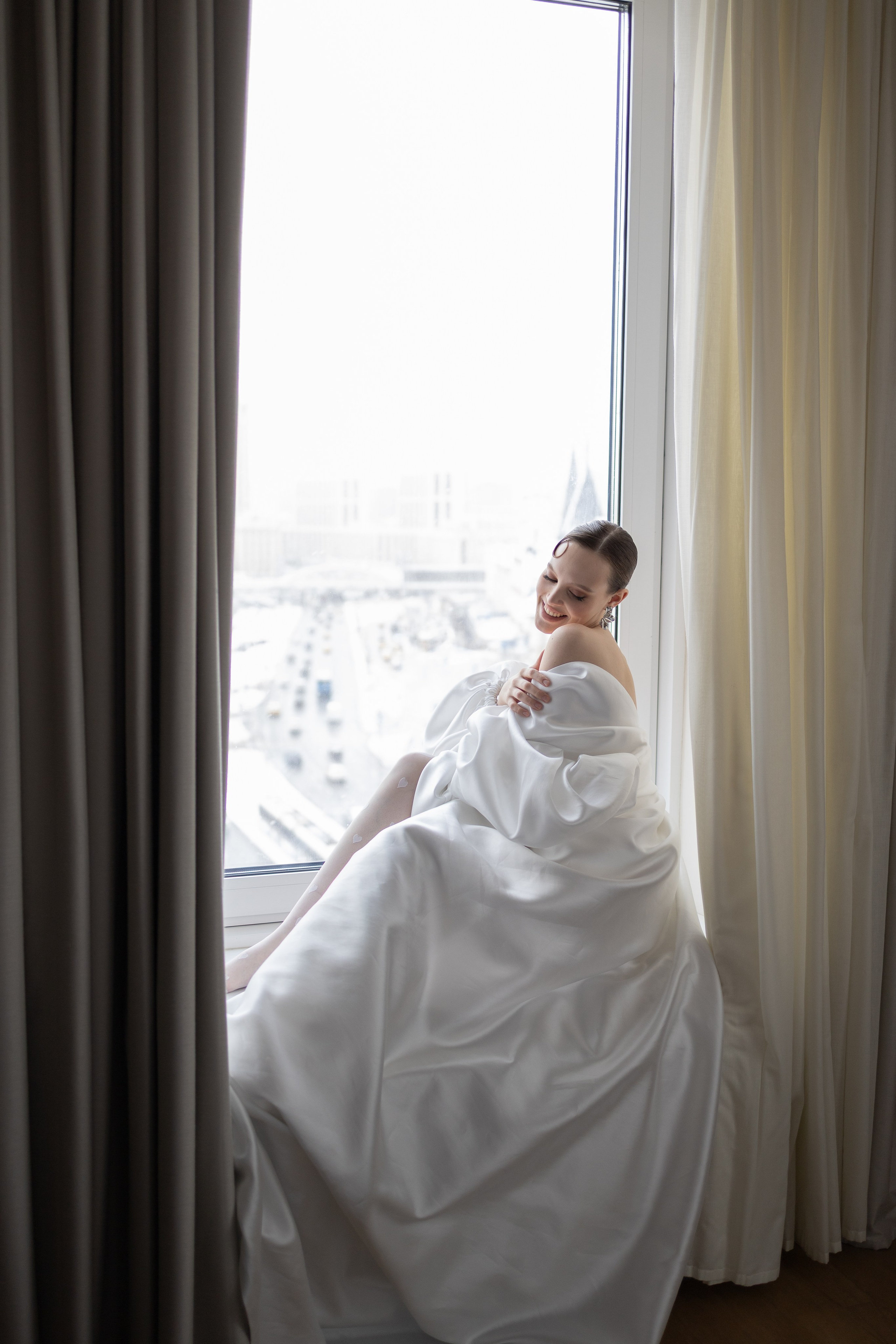 Каз и Виктория | отель Marriot. Свадебный фотограф в Москве Наталья Струкова