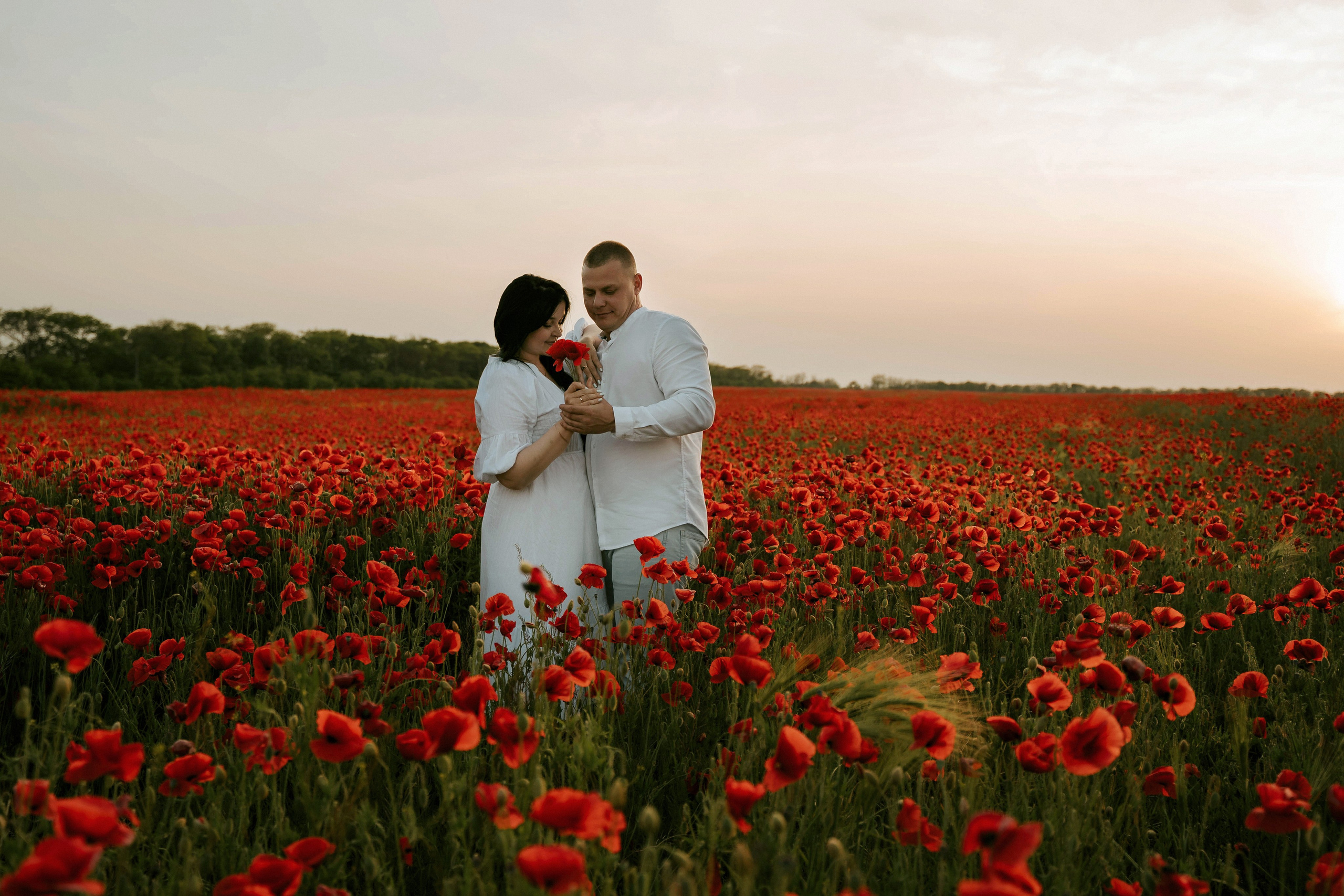 В маках. Татьяна Тагель