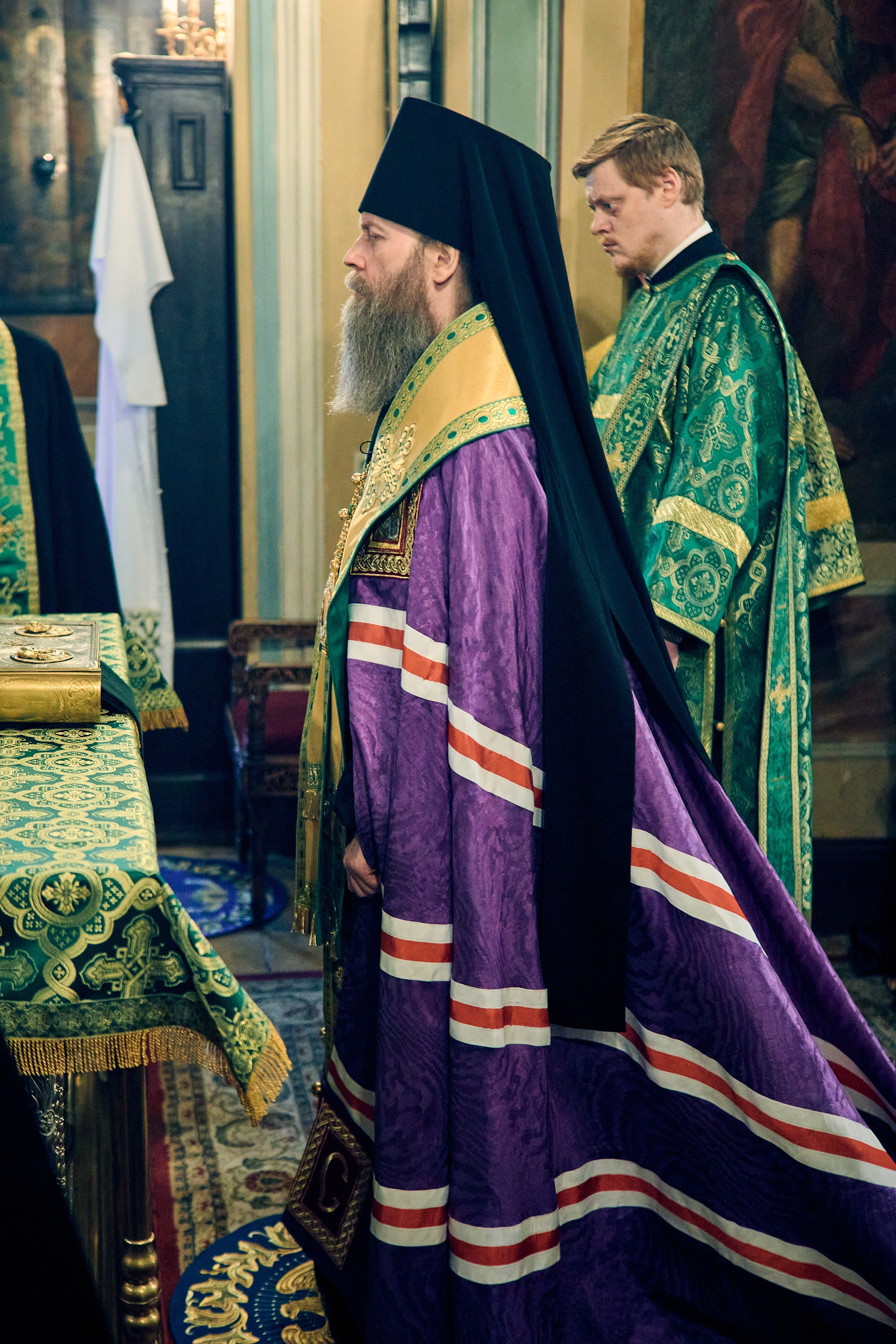 На всенощном бдении под Неделю ваий. DMITRY MOISEENKO — фотограф, художник, топ-стилист