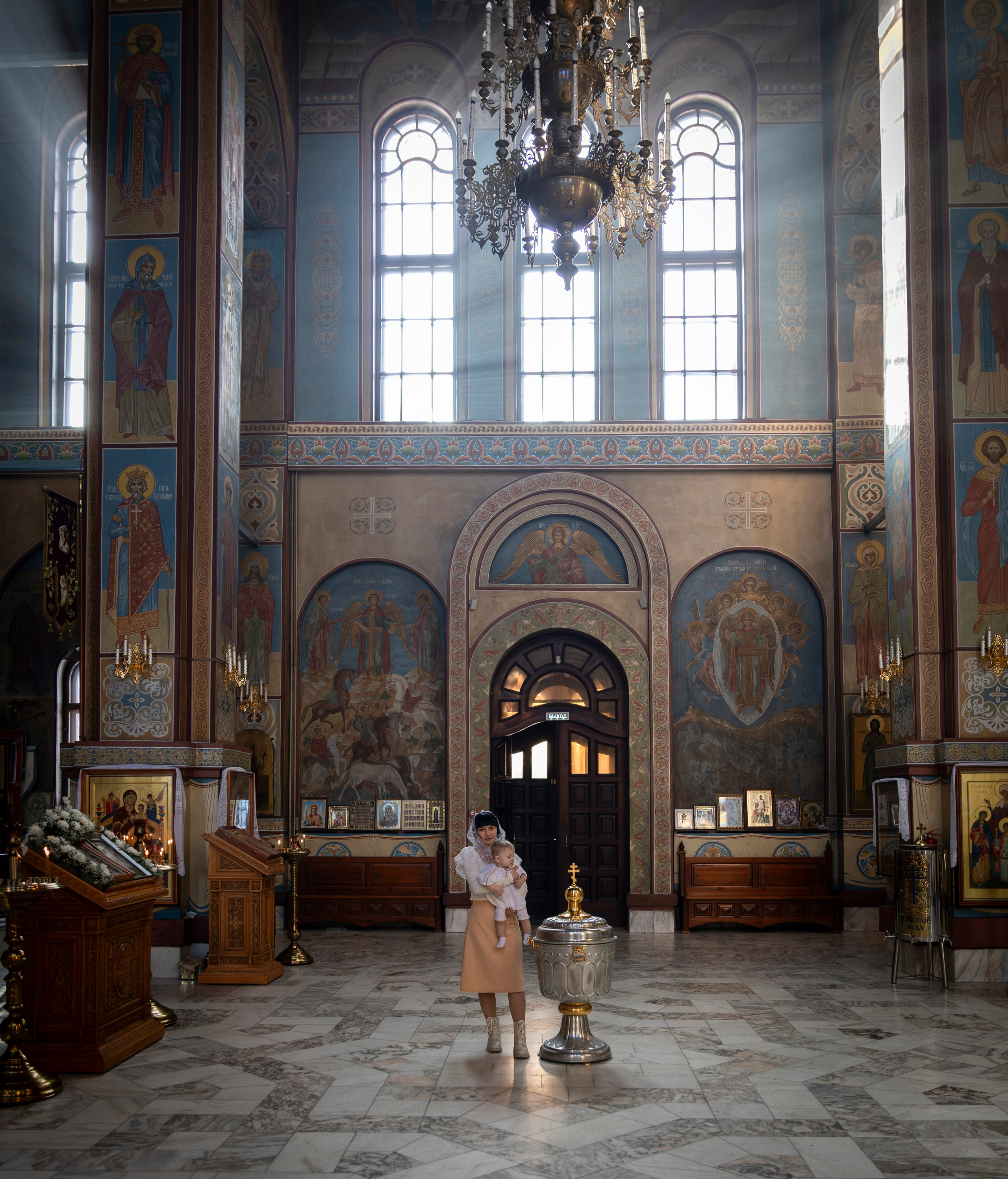 Крещение Алексея, Стефании и Александра. ТОП Фотограф на Крещение и Венчание Железногорск Алексей Мещеряков