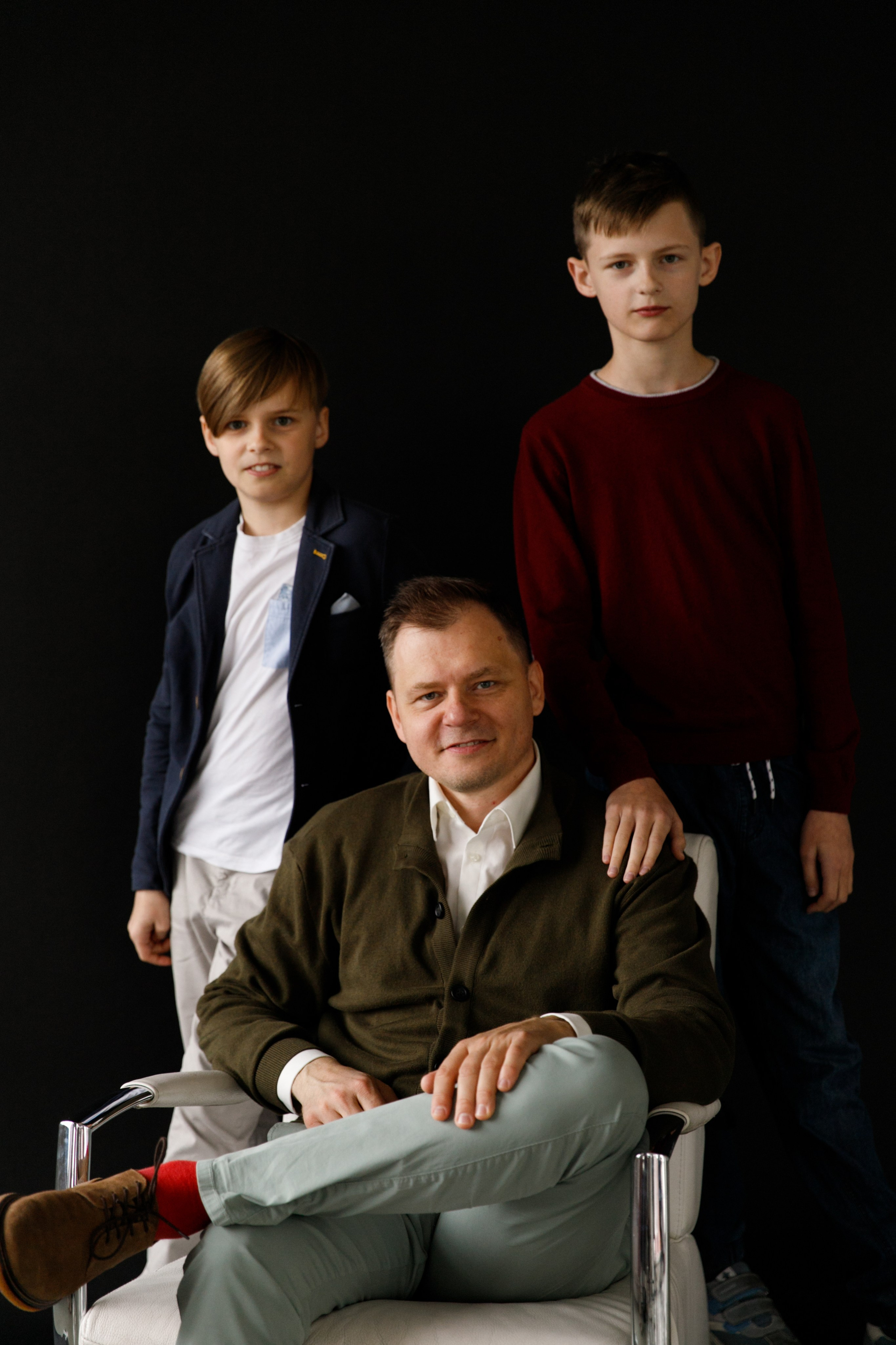 Дружная семья. Фотограф Москва и МО Анастасия Пясковская