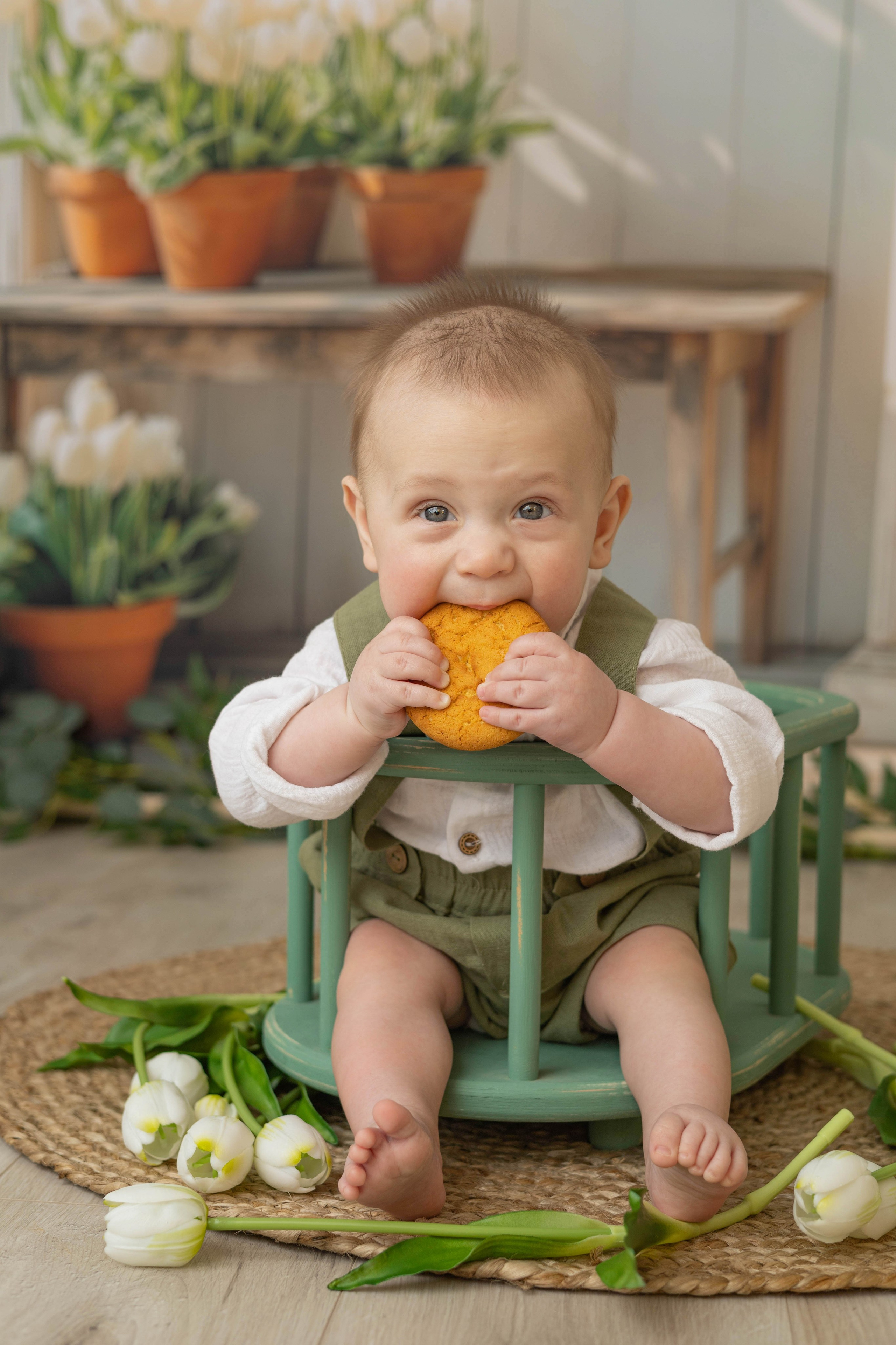 «Тюльпанчики». «Вкадре» — фотосессия новорожденных Тула | детский фотограф в Туле