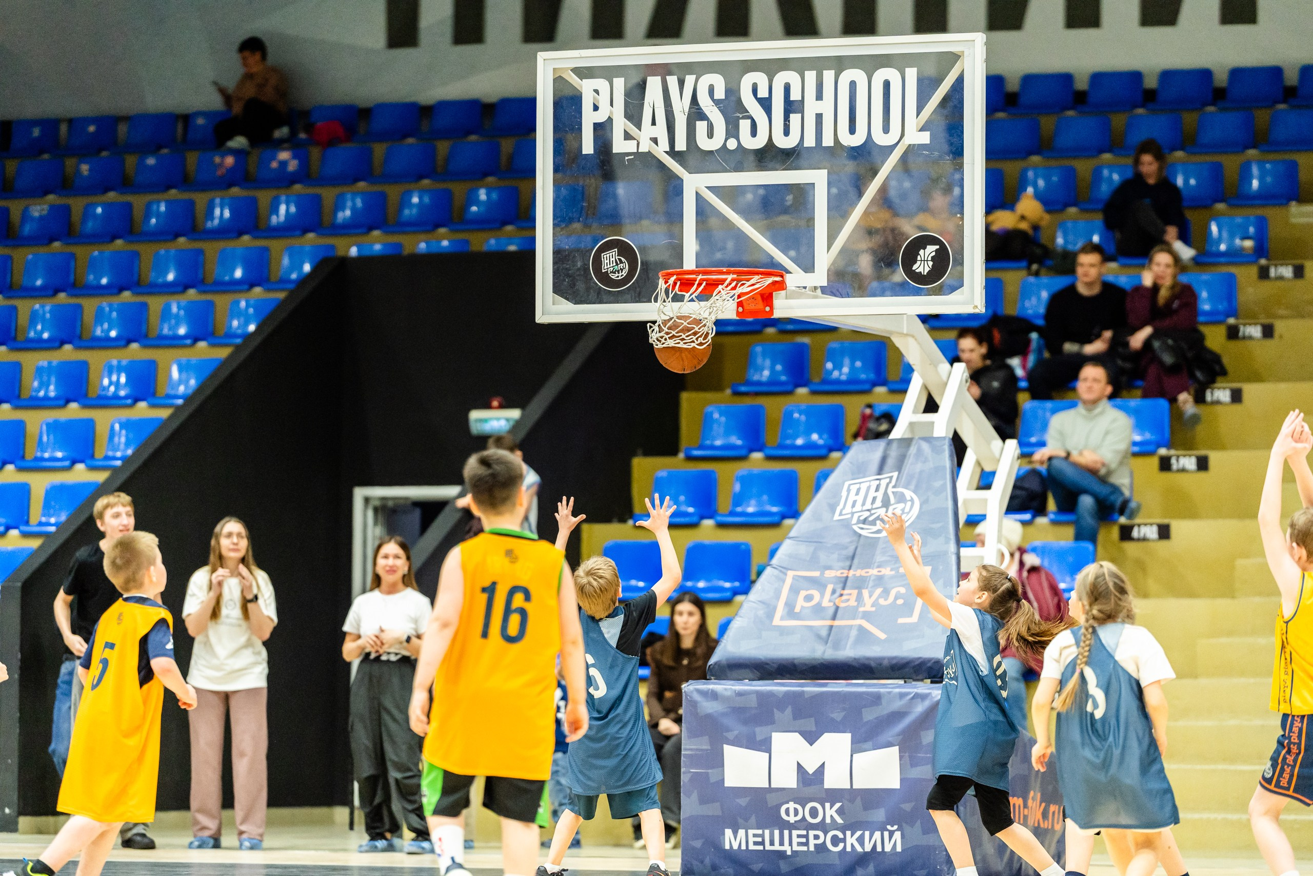 Школа баскетбола. Репортажный и портретный фотограф в Нижнем Новгороде Максим Горшков