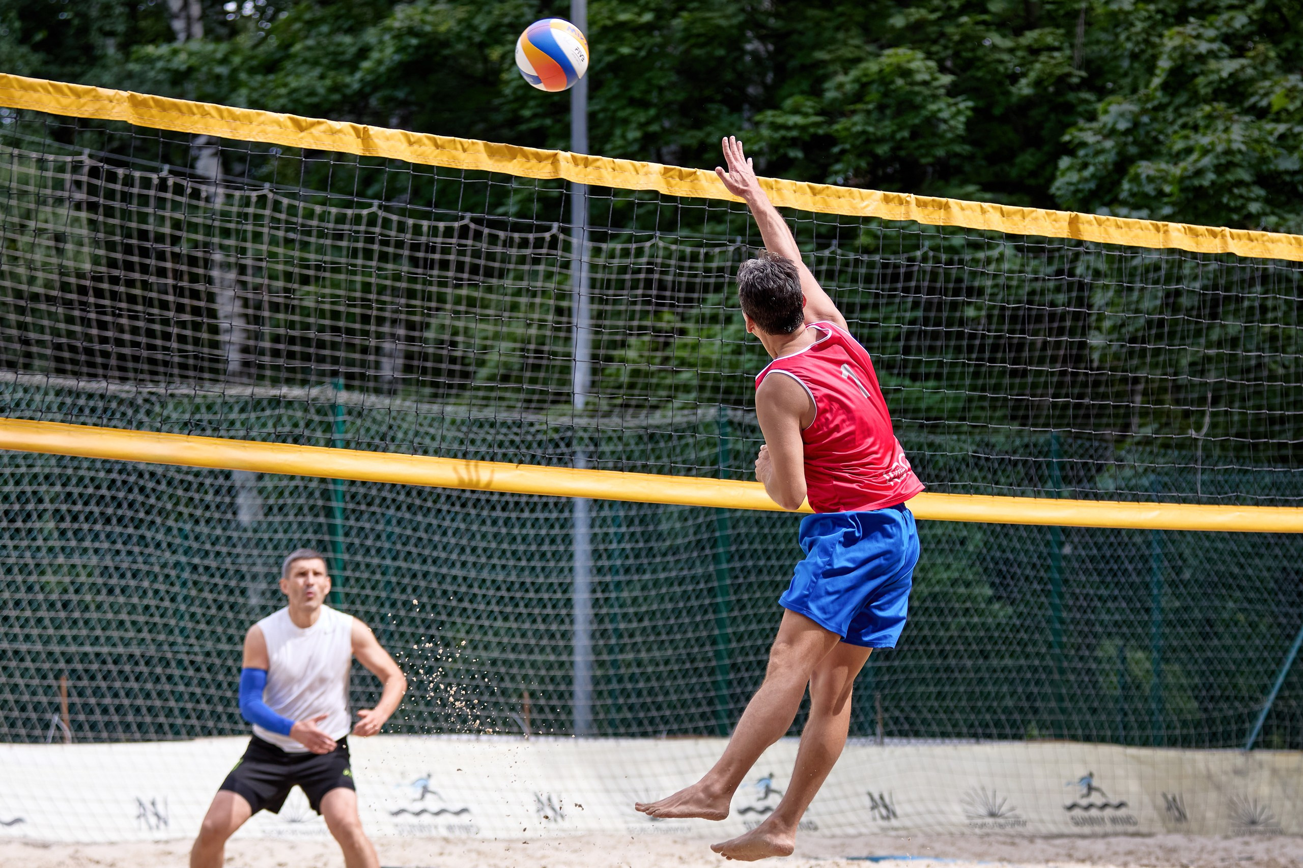 Фотосъемка соревнований по волейболу