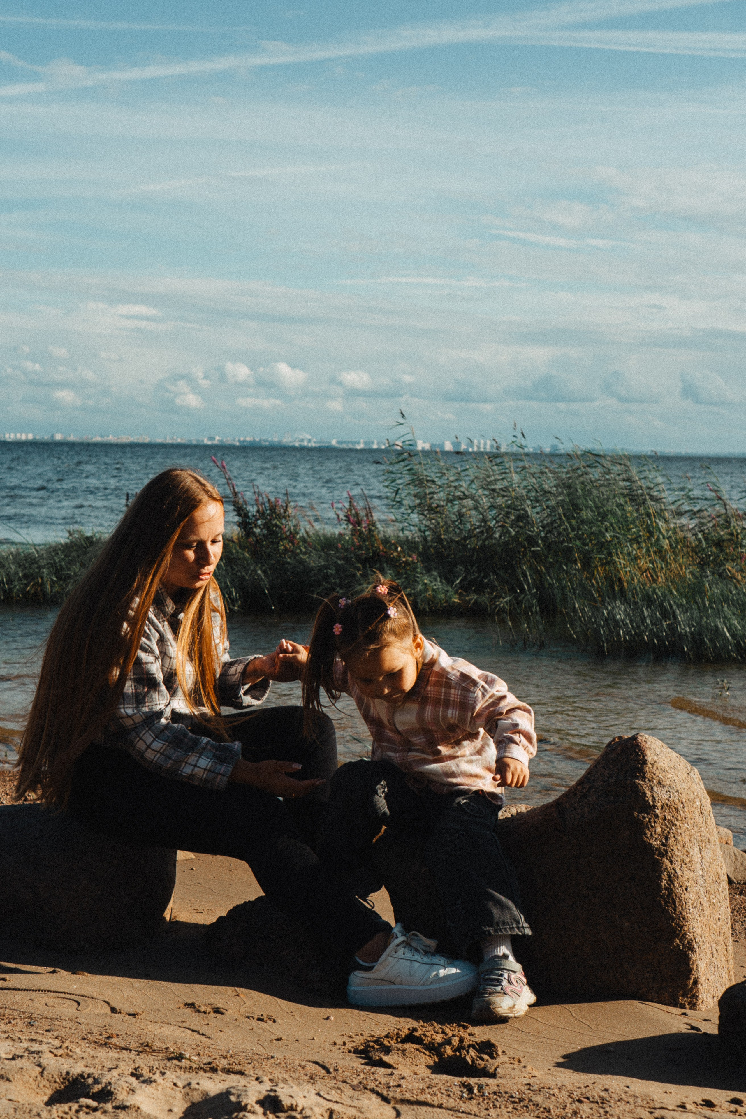 МАМА И ДОЧКА НА ФИНСКОМ ЗАЛИВЕ. Профессиональный фотограф, Санкт-Петербург — Виктория Богомолова