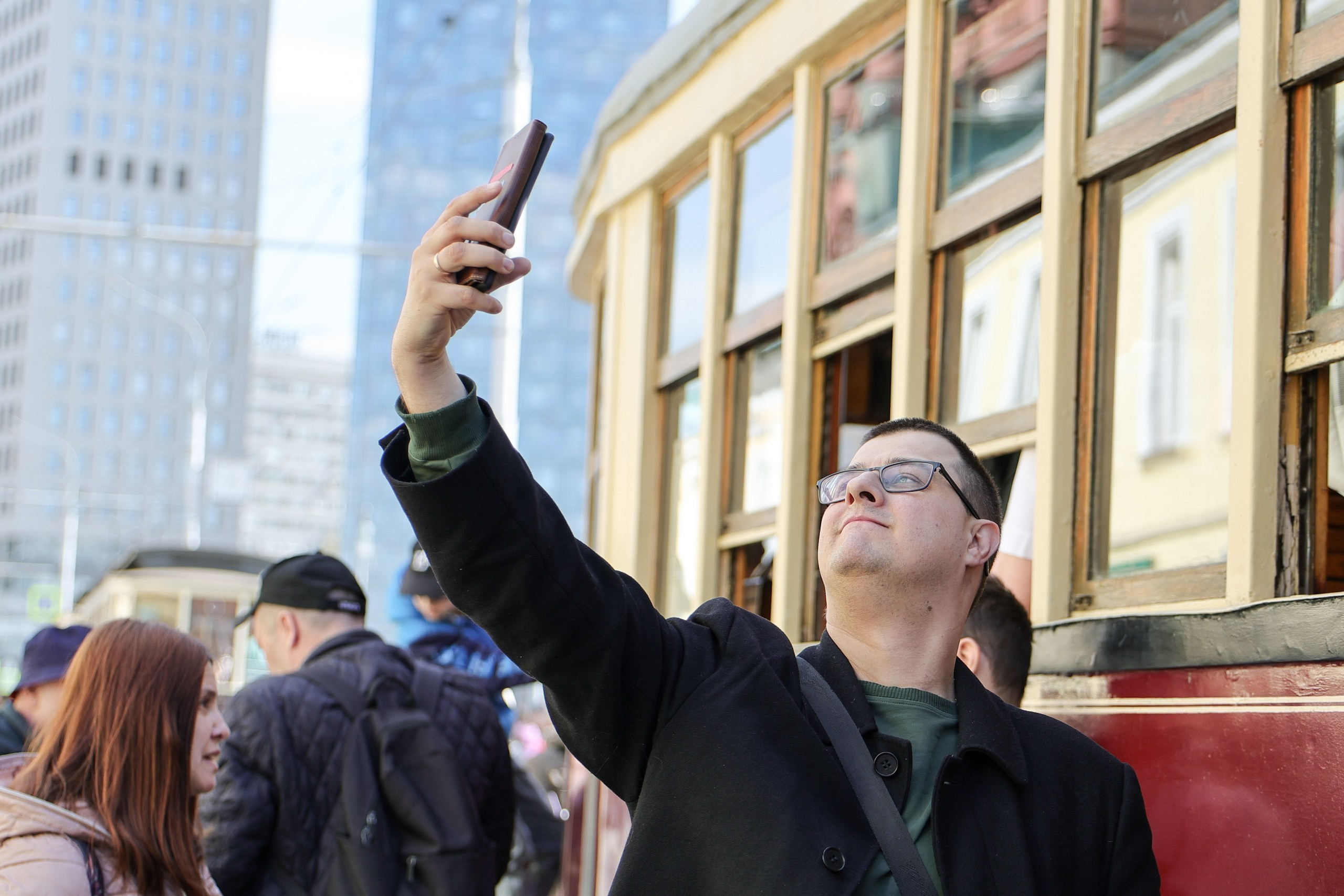 Парад трамваев. Репортажный, архитектурный, театральный и файн-арт фотограф Лена Мельникова в Москве